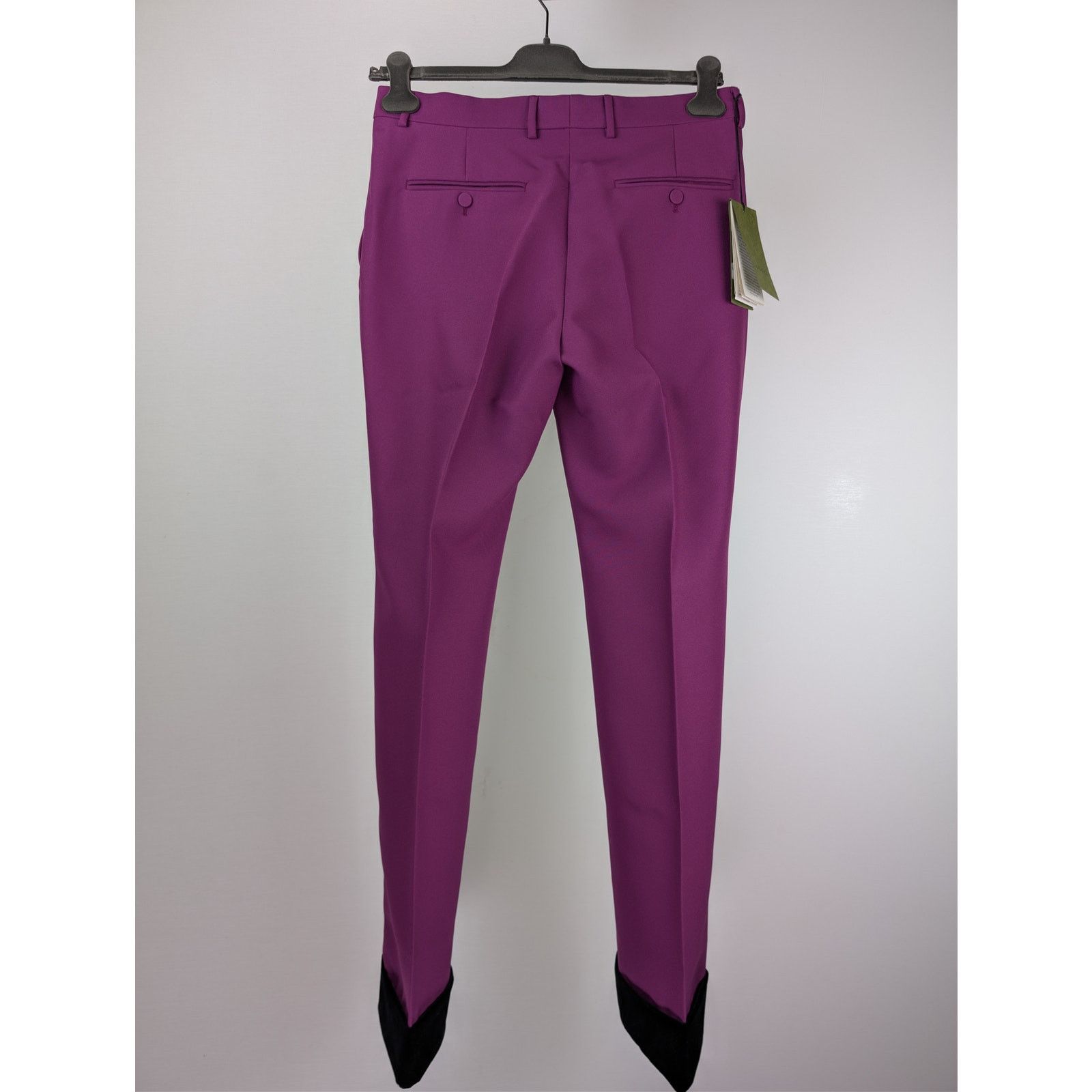 Gucci o1rshd1 Formal Pants in Bright Purple Size US 32 / EU 48 - 10 Thumbnail