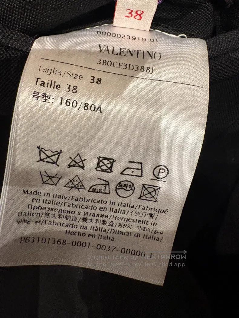Valentino Valentino Black double-breasted blazer Size 38S - 6 Thumbnail