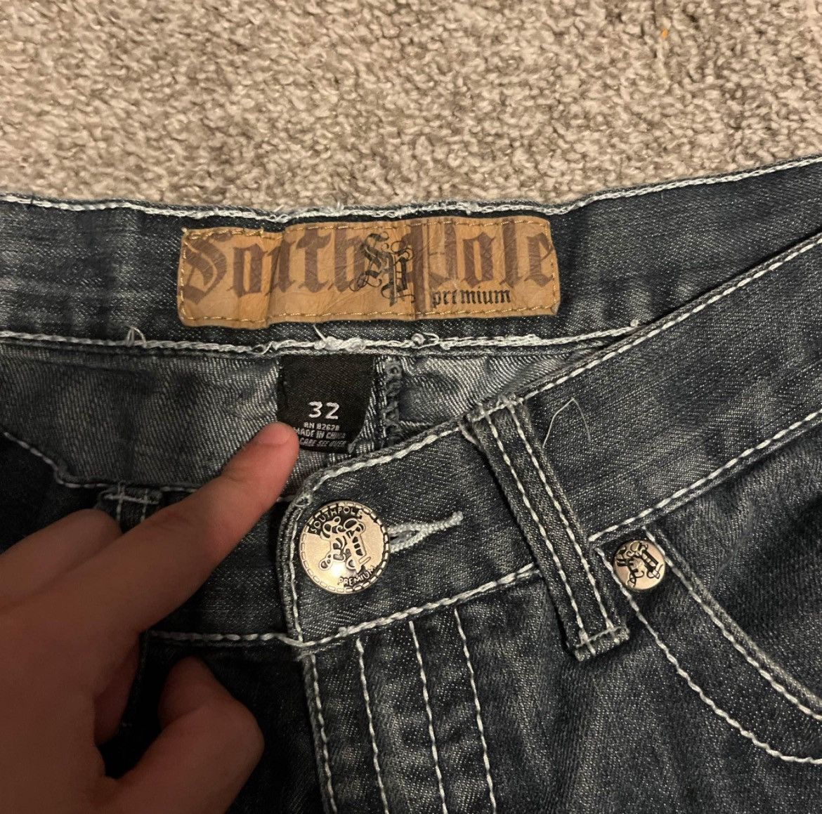 If Six Was Nine × JNCO × Southpole Rare Southpole Jeans Size US 32 / EU 48 - 3 Thumbnail