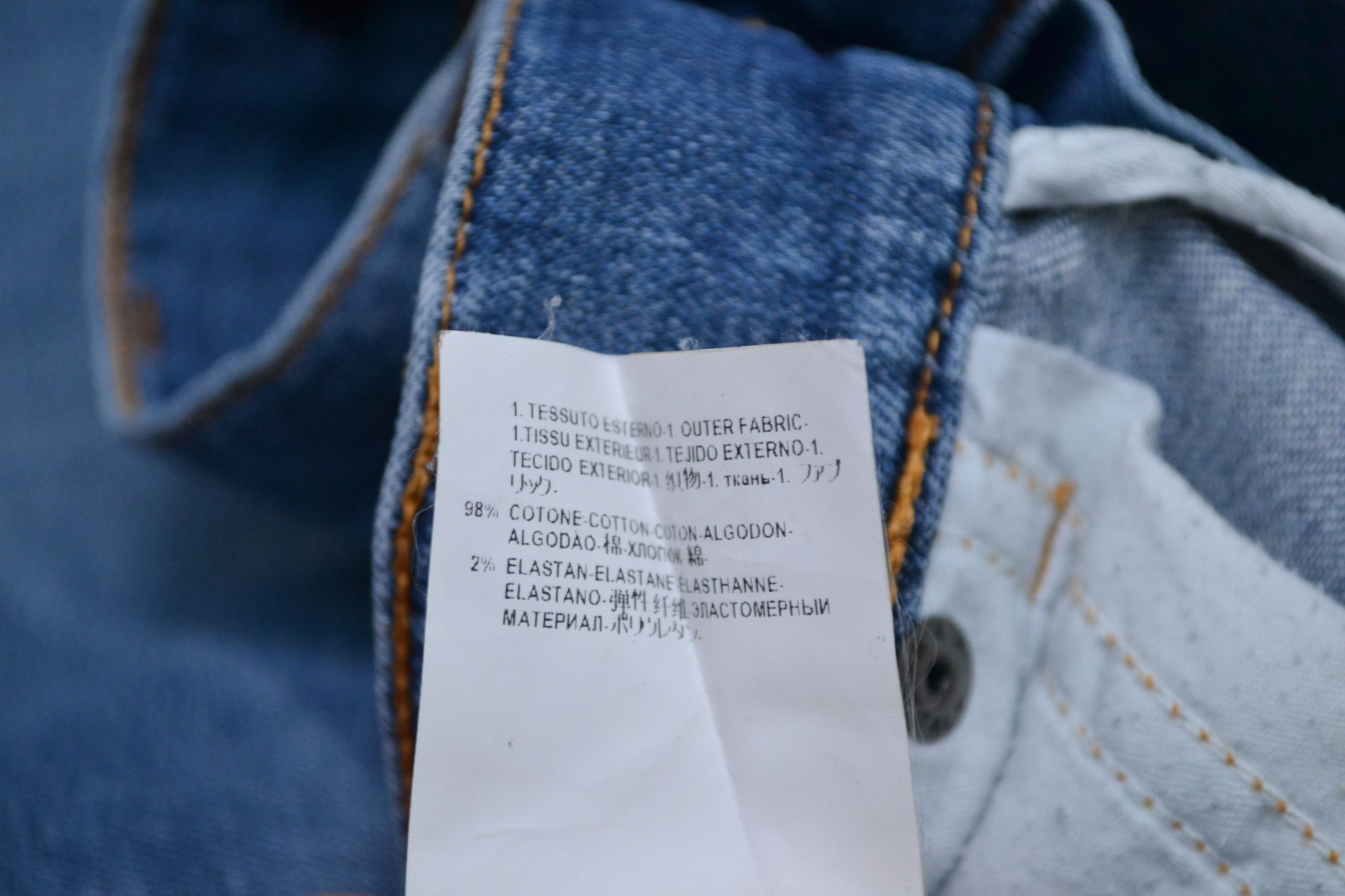 Versace Versace Collection Men’s Blue Jeans Denim Pants Size US 31 - 4 Thumbnail