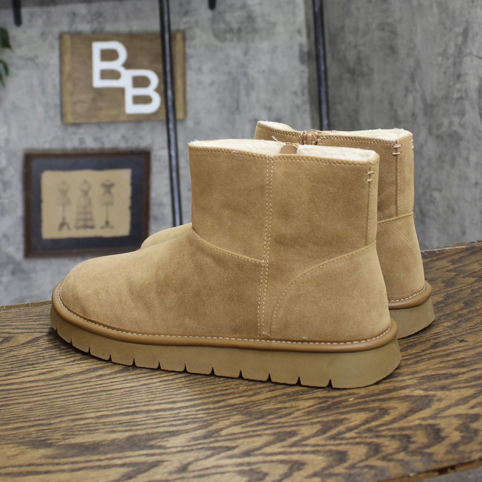 Other New Universal Thread Suede Booties 91791701 Tan Brown 10m Size US 10 / IT 40 - 2 Thumbnail