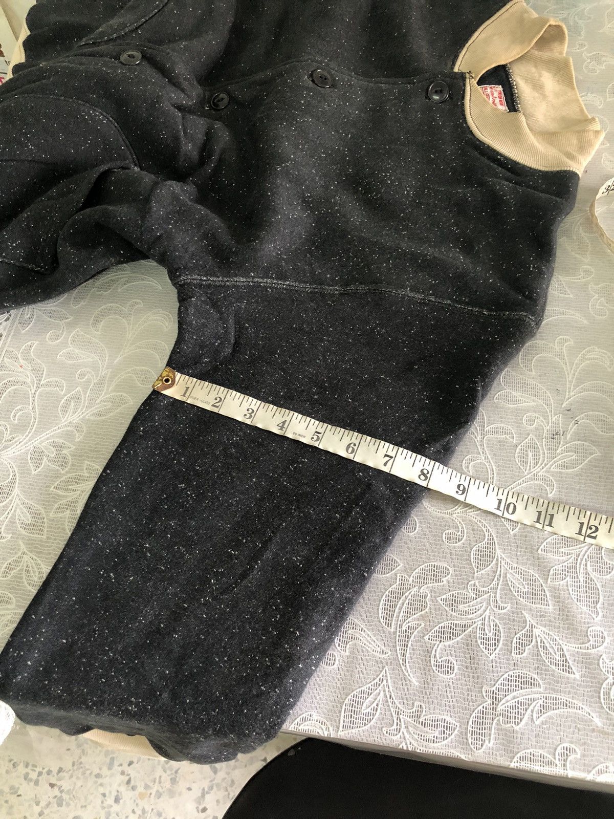 Japanese Brand Vintage Union Made Button Up Sweatshirt Size US L / EU 52-54 / 3 - 19 Thumbnail