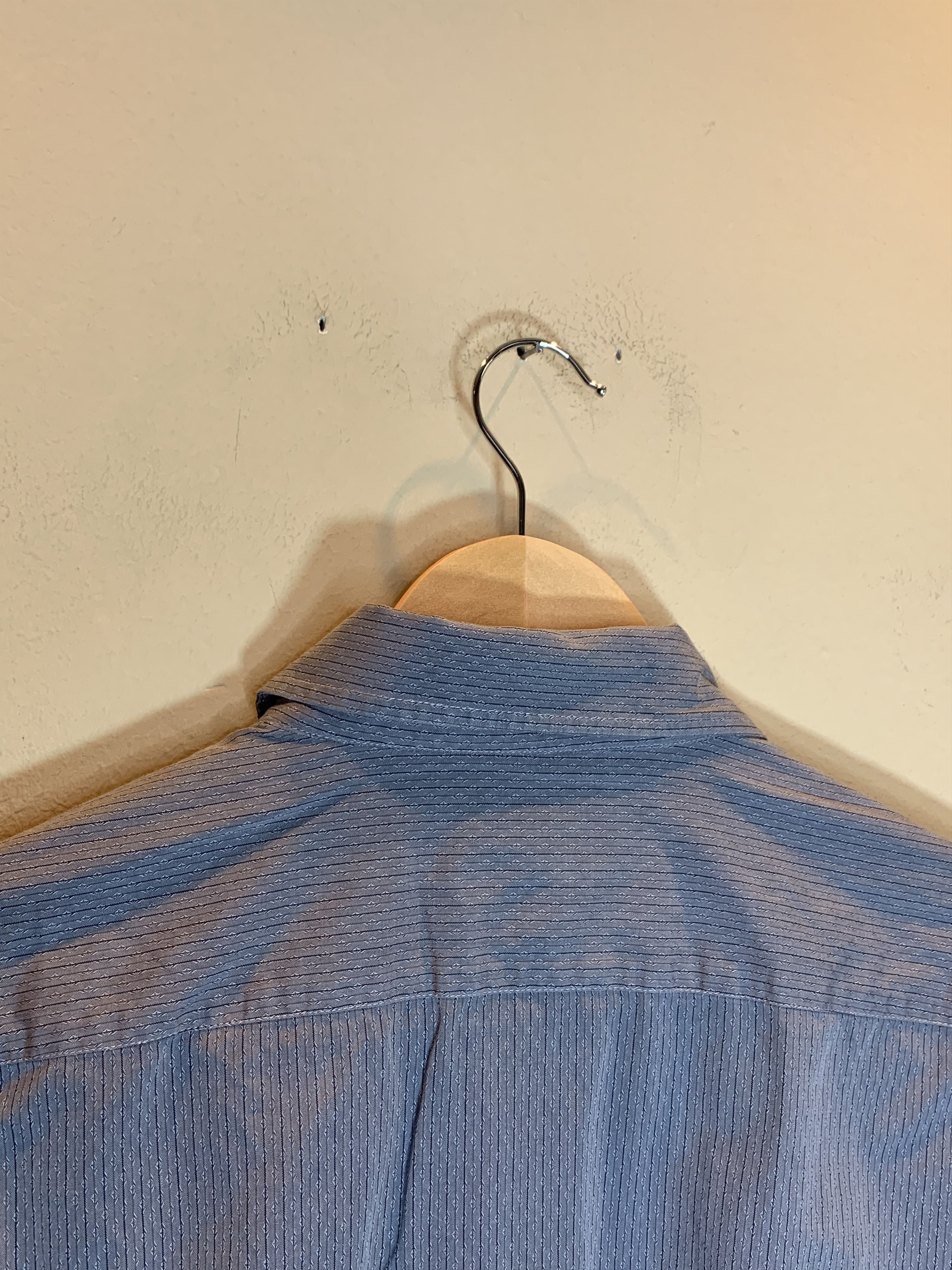 Hugo Boss *RARE* Vintage Hugo Boss Pattern Knit Button-Up Cotton Shirt Size US L / EU 52-54 / 3 - 6 Thumbnail