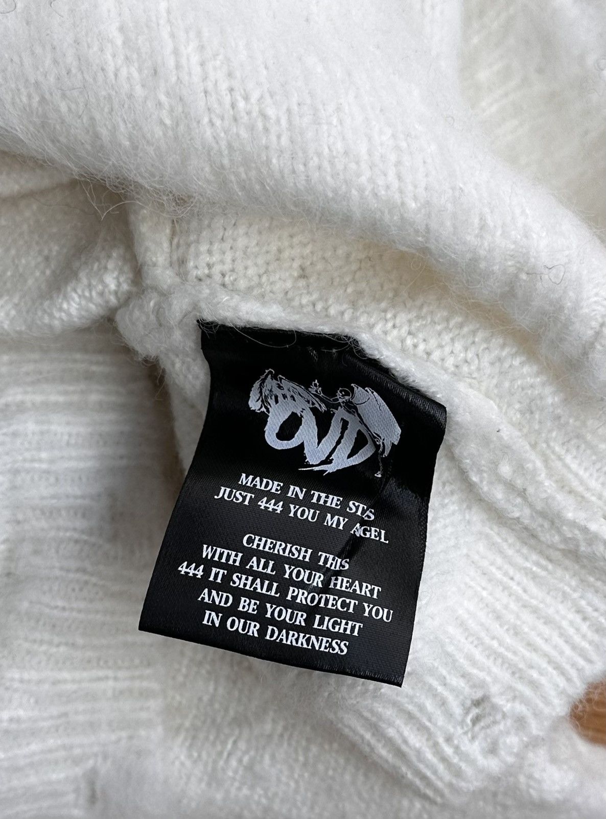 Other WHATHAPPENEDTOGOD Angel Mohair Zip Sweater Size US M / EU 48-50 / 2 - 4 Thumbnail