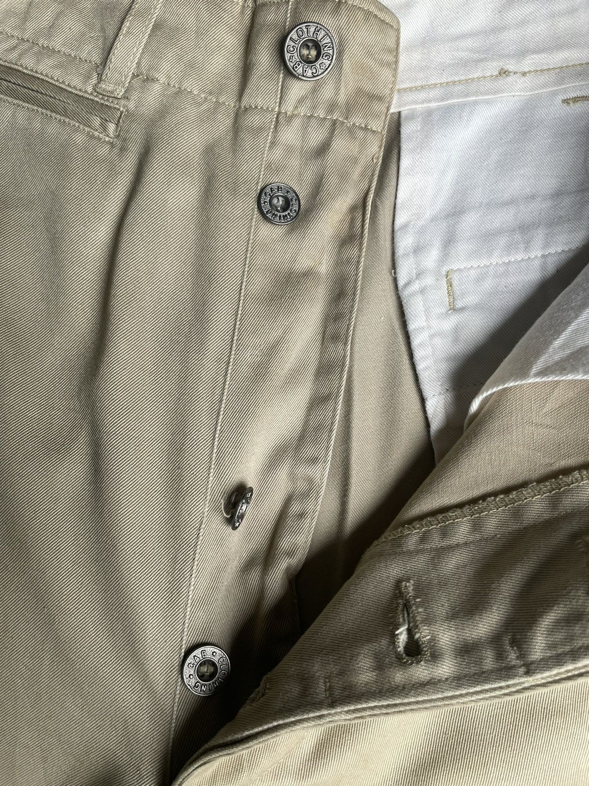 Japanese Brand Vintage Cab Clothing M-41 Military Chino Size US 30 / EU 46 - 16 Thumbnail