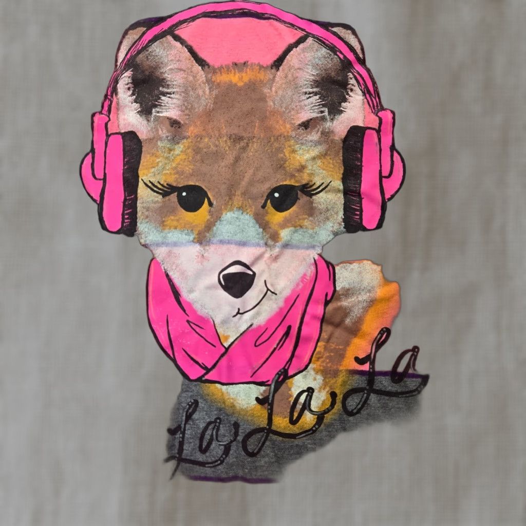 Vintage Self Esteem Hoodie Shirt Woman L Pink Wolf Butterfly 90s Size L / US 10 / IT 46 - 1 Thumbnail