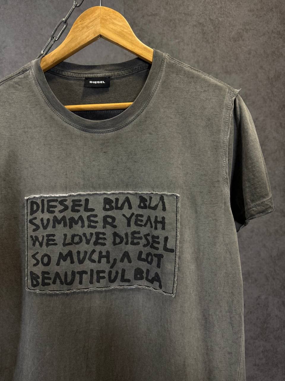 Diesel Diesel designer overprinted distressed tee Size US S / EU 44-46 / 1 - 3 Thumbnail