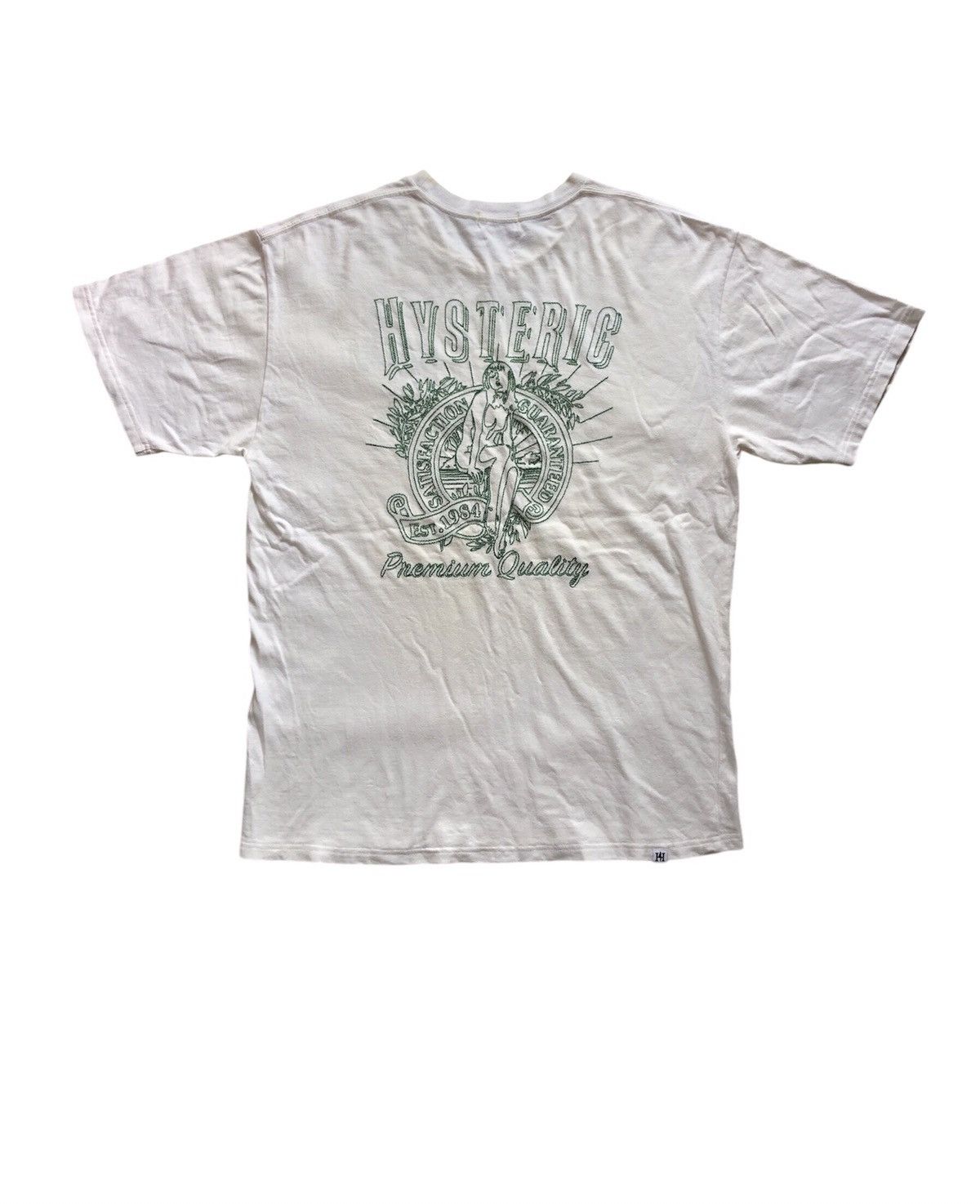Hysteric Glamour Hysteric Glamour Big Embroidered Logo Tee Size US M / EU 48-50 / 2 - 1 Thumbnail