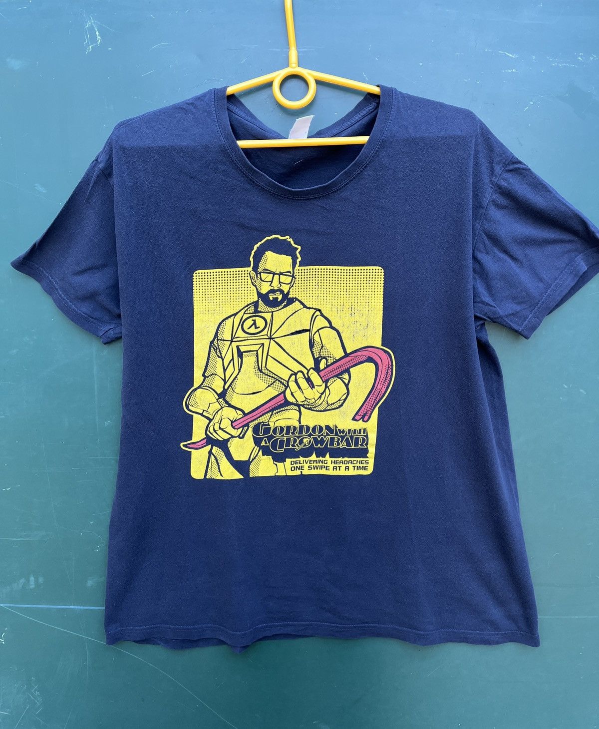 Fruit Of The Loom HALF LIFE 2 T-SHIRT GAME GORDON FREEMAN PROMO TEE Size US L / EU 52-54 / 3 - 1 Thumbnail
