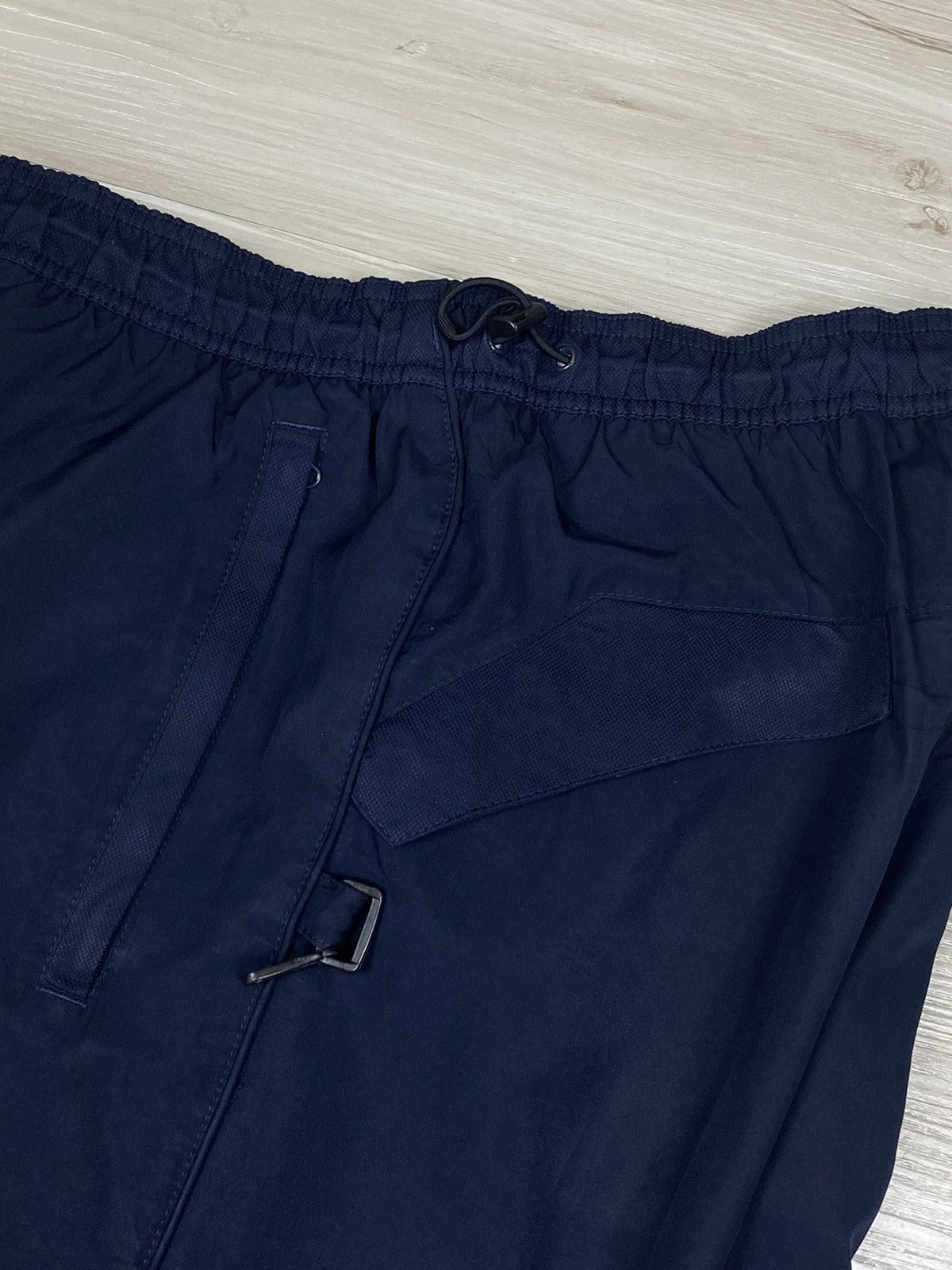 Nike × Vintage Nike Air swoosh Nylon Track Pants Drill Vintage Size US 32 / EU 48 - 10 Thumbnail