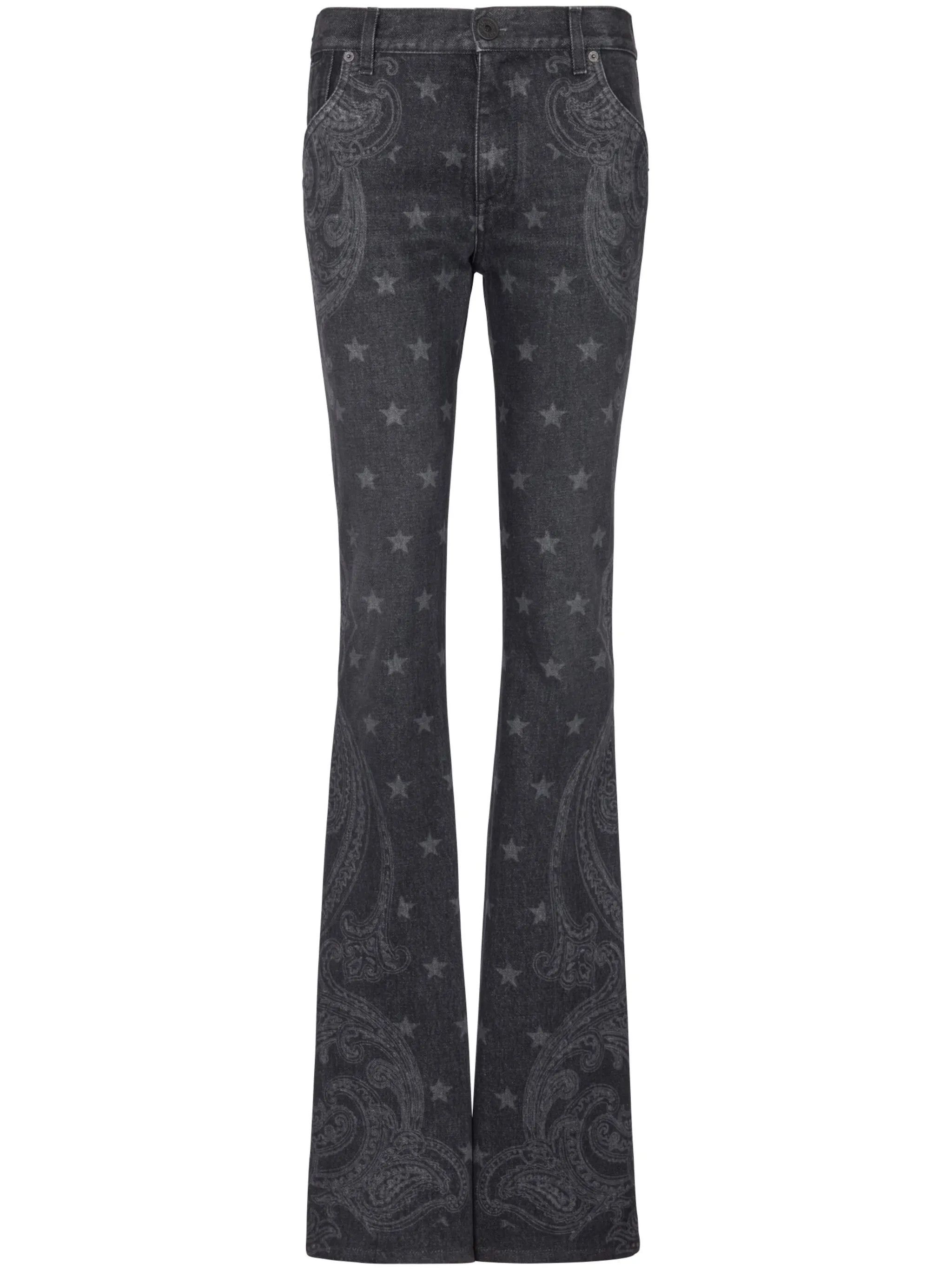 Balmain o1y0625 Denim Pant in Black Size 32" / US 10 / IT 46 - 1 Thumbnail