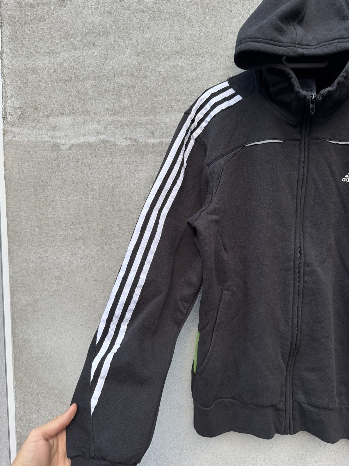 Adidas Vintage Rare Adidas Ninja Zip-Hoodie High Neck Size US M / EU 48-50 / 2 - 6 Thumbnail