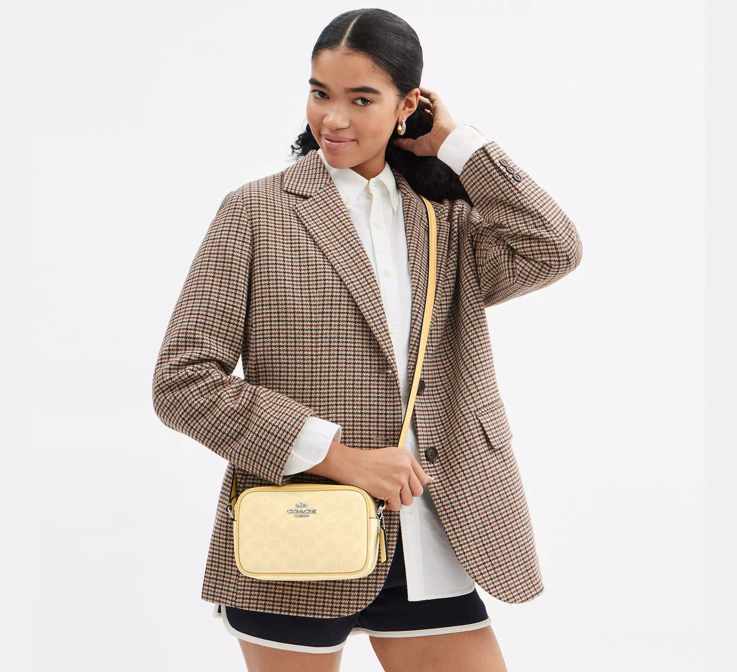 Coach NWT Coach Mini Jamie Camera Bag In Signature Canvas CY752 Size ONE SIZE - 5 Thumbnail