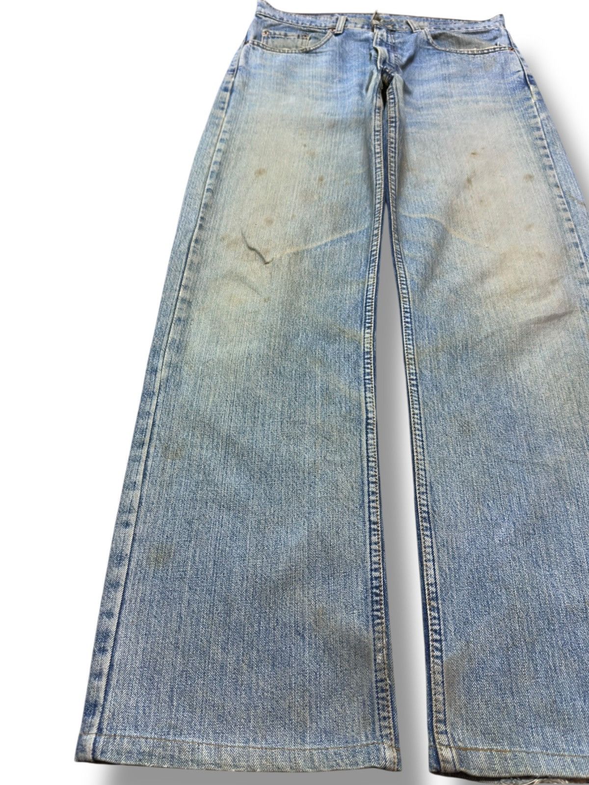 Levi's Vintage Clothing Vintage Levi’s 512 Mudwash Straight Denim Size US 31 - 3 Thumbnail