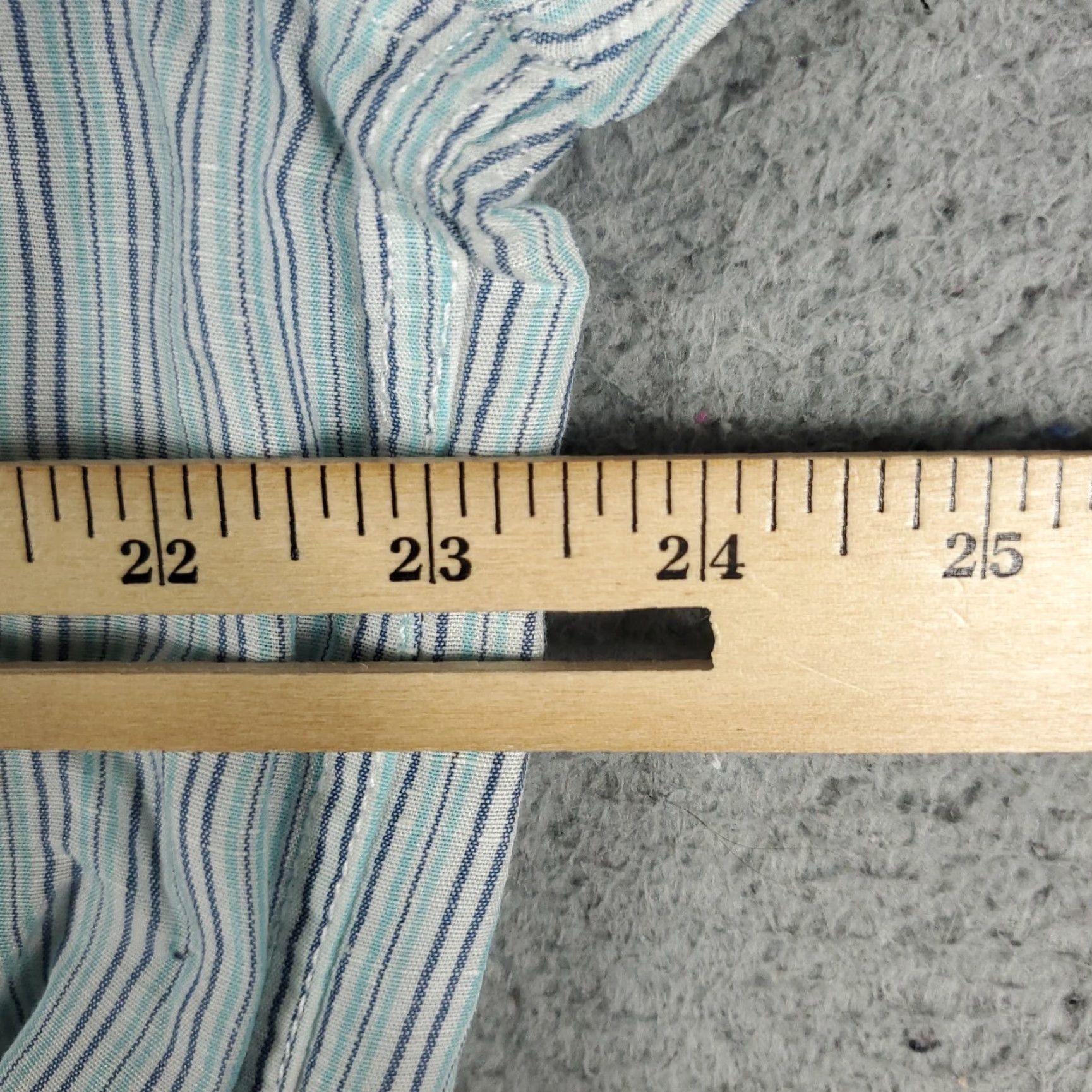 Tommy Hilfiger Tommy Hilfiger Blue Striped Casual Shirt Mens Long Sleeve Button Up Size Large Size US L / EU 52-54 / 3 - 5 Thumbnail