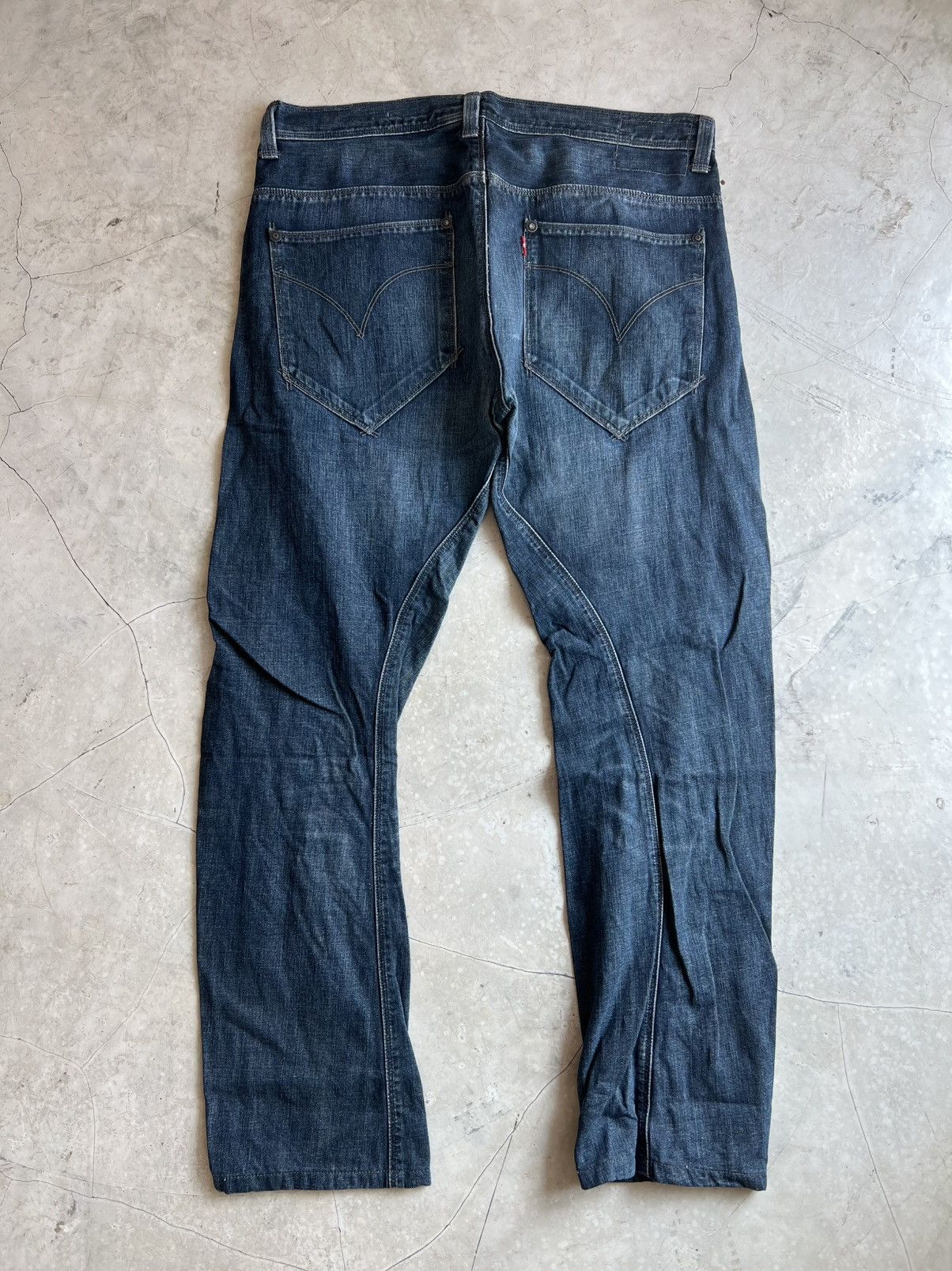 Levi's Levis Engineered Jeans Tag W34 Actual 35x30.5 Size US 34 / EU 50 - 6 Thumbnail