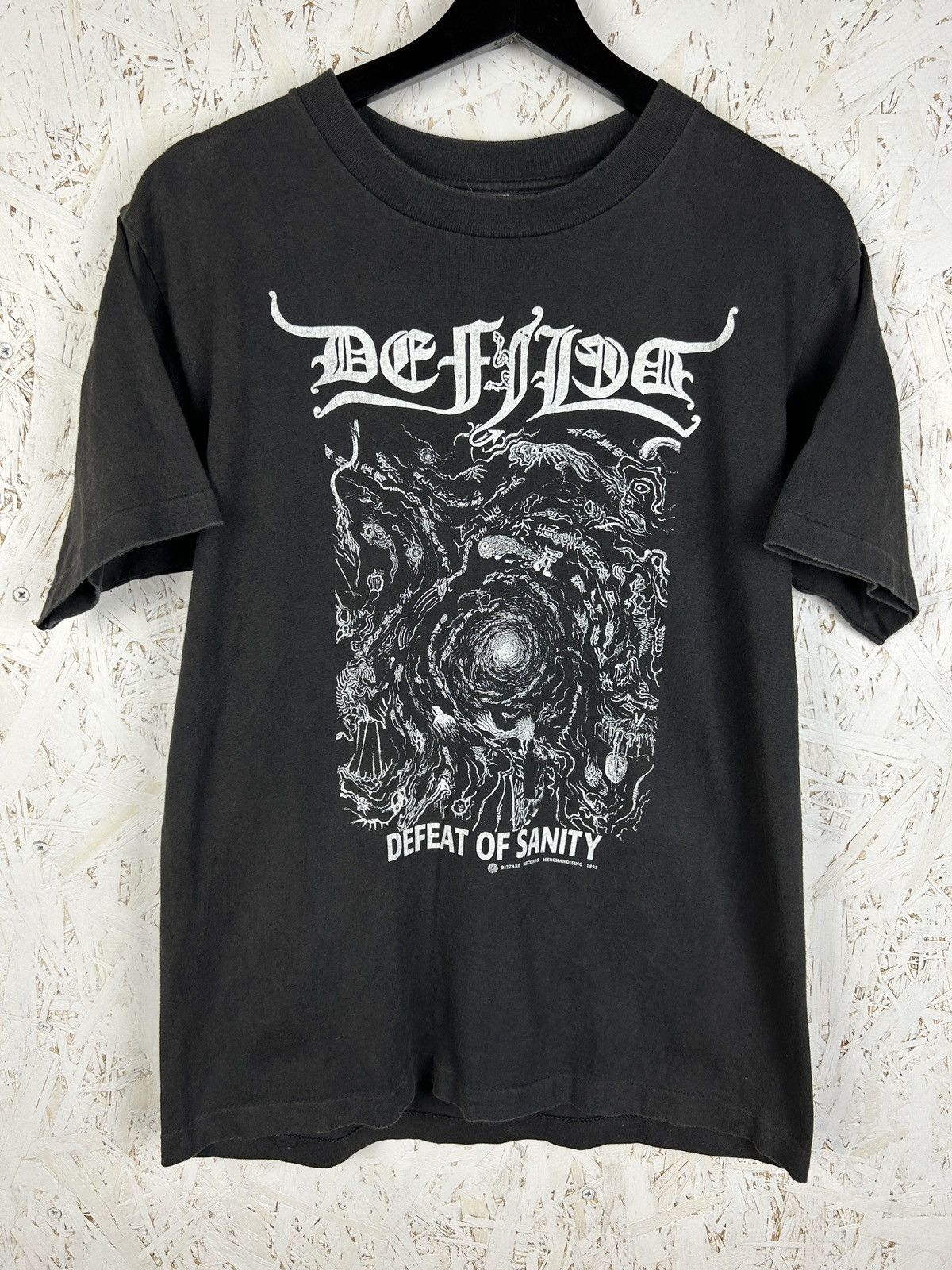 Band Tees 90s Defiled 1995 Defeat Of Sanity Boiled In Japan Metal Tee Size US M / EU 48-50 / 2 - 1 Thumbnail