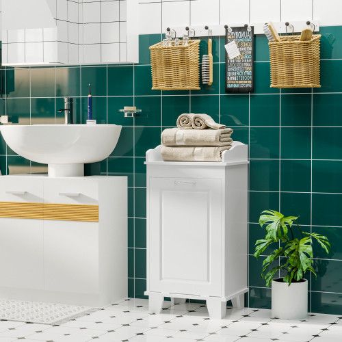 Designer × Homemade 31" Tilt Out Laundry Hamper, Free Standing Home Organizer Ha Size US L / EU 52-54 / 3 - 3 Thumbnail
