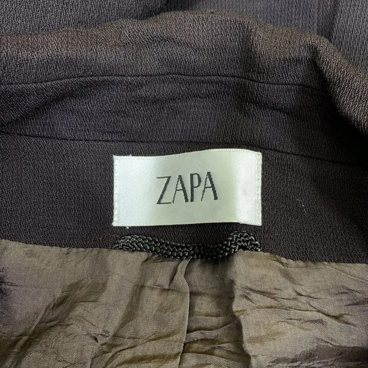 ZAPA Vintage ZAPA PARIS Made In France Double Breasted Peacoat Size M / US 6-8 / IT 42-44 - 5 Thumbnail