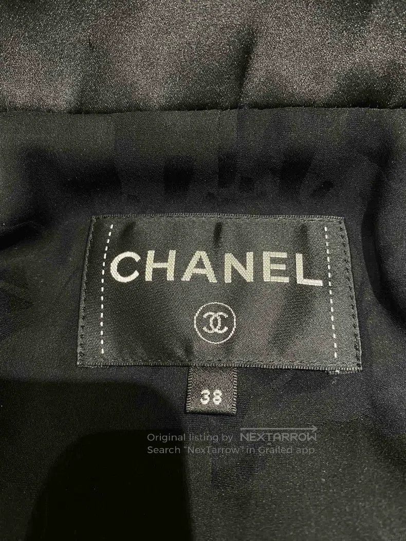 Chanel Chanel 17k ground control black and silver fake two-piece Size XS / US 0-2 / IT 36-38 - 7 Thumbnail
