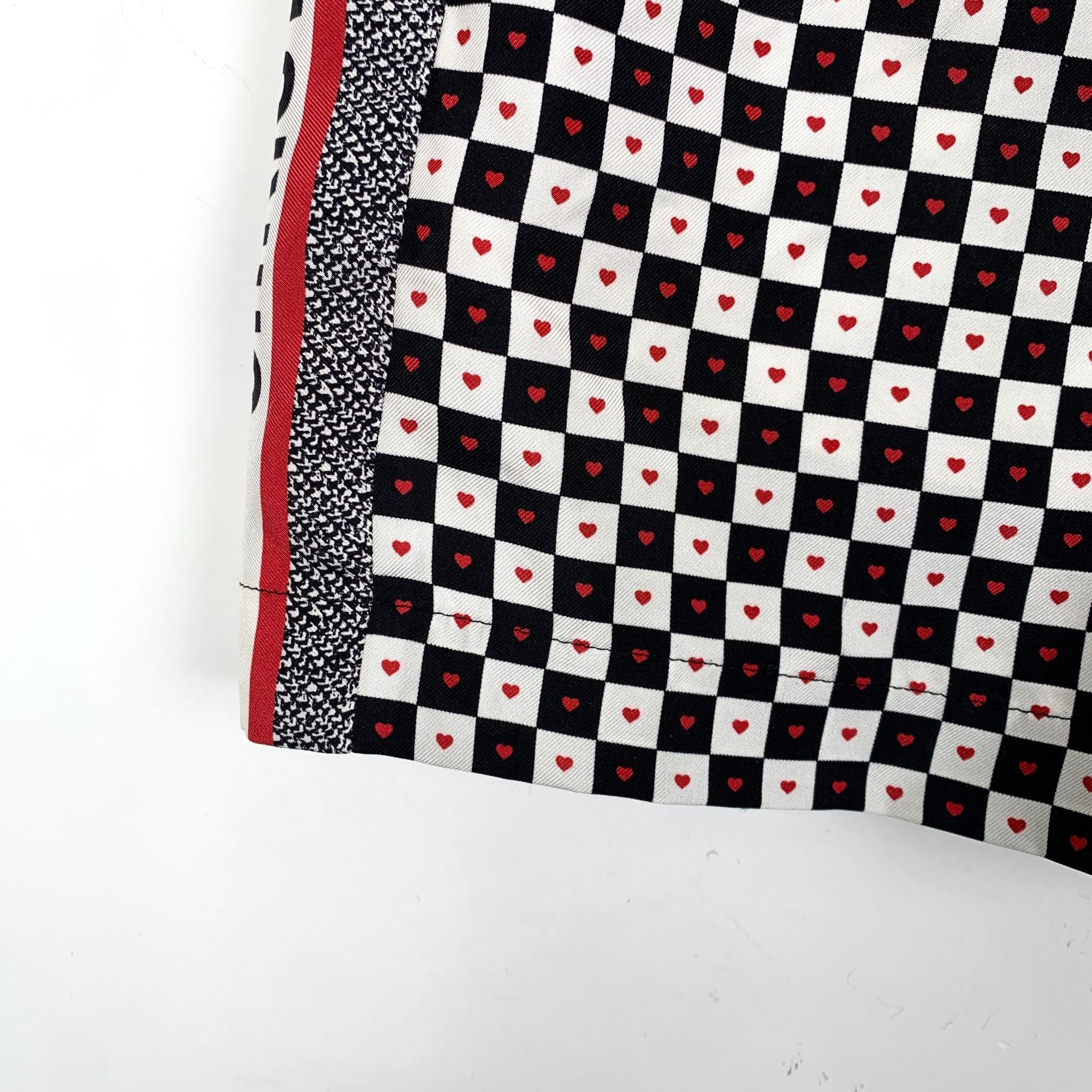 Dior Christian Dior Checkerboard Heart Pattern Shorts Size 24" / US 00 / IT 34 - 5 Thumbnail