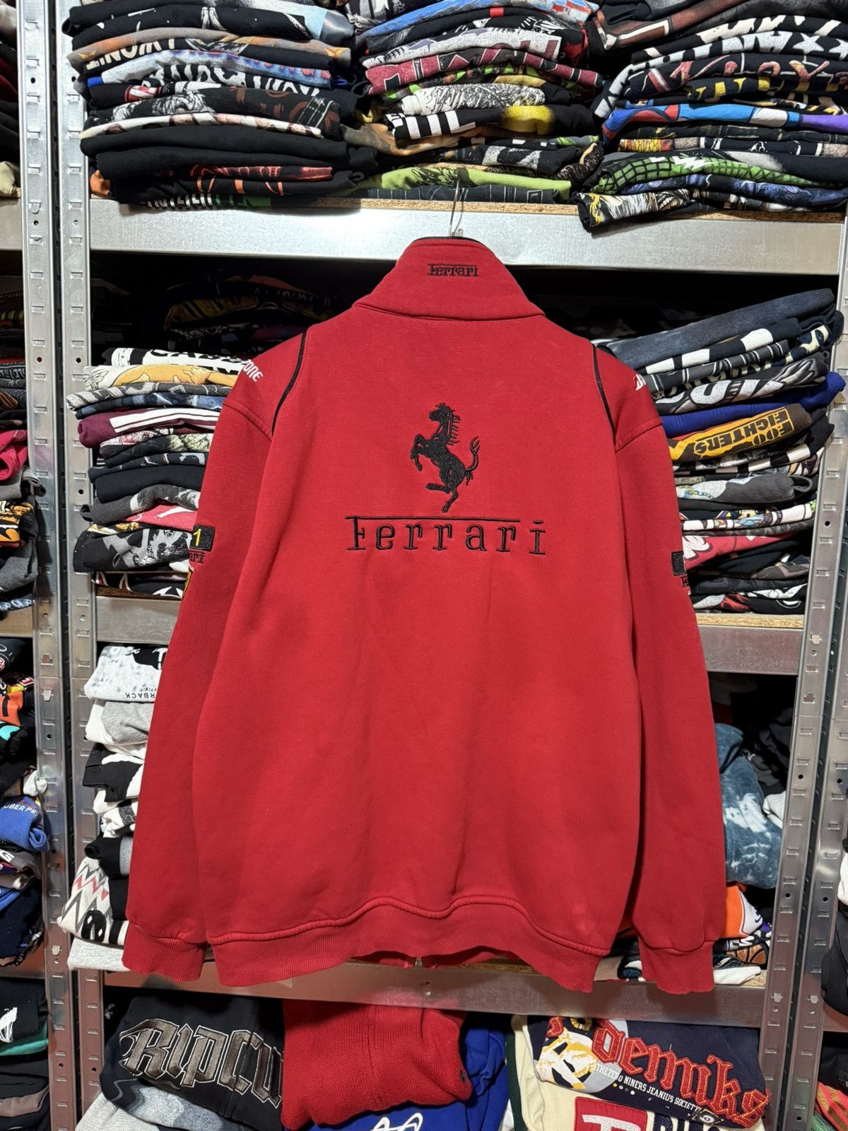 Formula 1 Rare Formula 1 F1 Puma Ferrari Full Zip Jacket Y2K Hype Size US L / EU 52-54 / 3 - 2 Thumbnail
