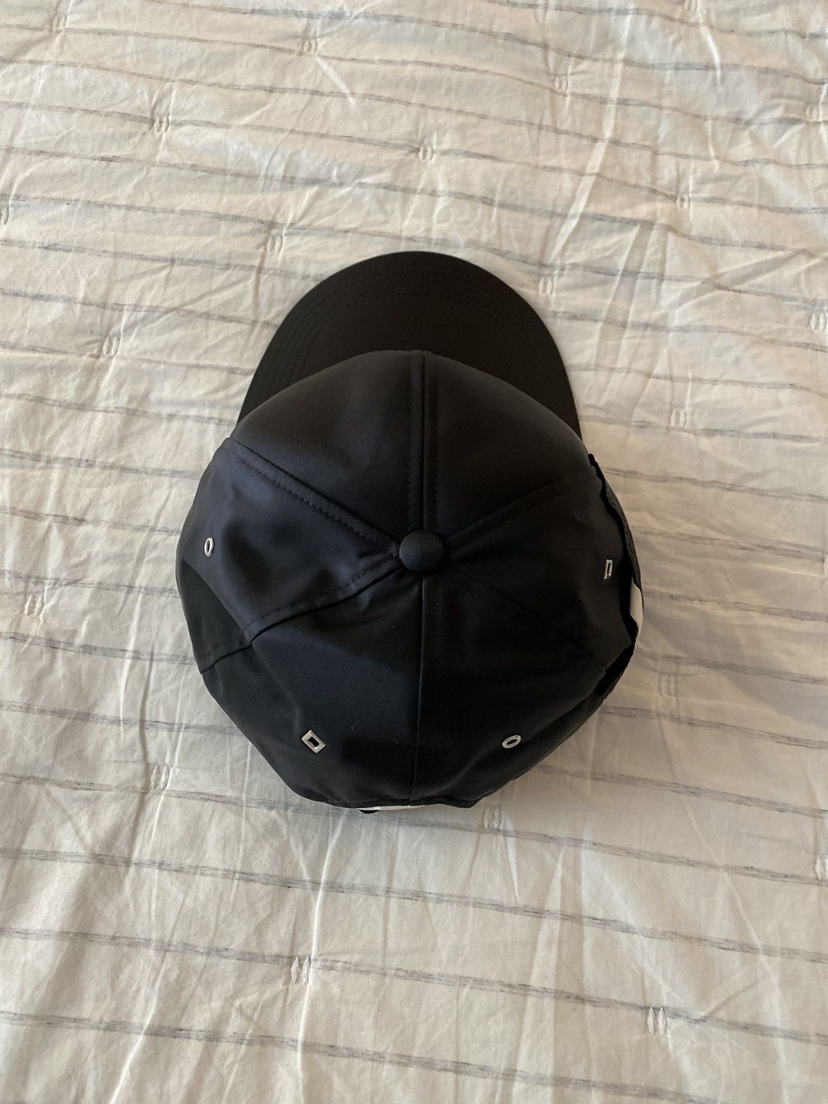 Jacquemus JACQUEMUS La Casquette Ovalie Black Cap Size ONE SIZE - 7 Thumbnail