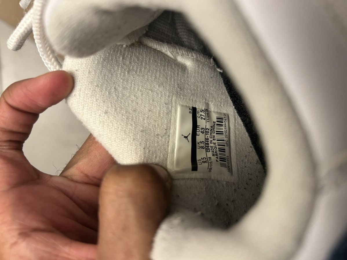 Jordan 11 Low Retro Navy Snakeskin