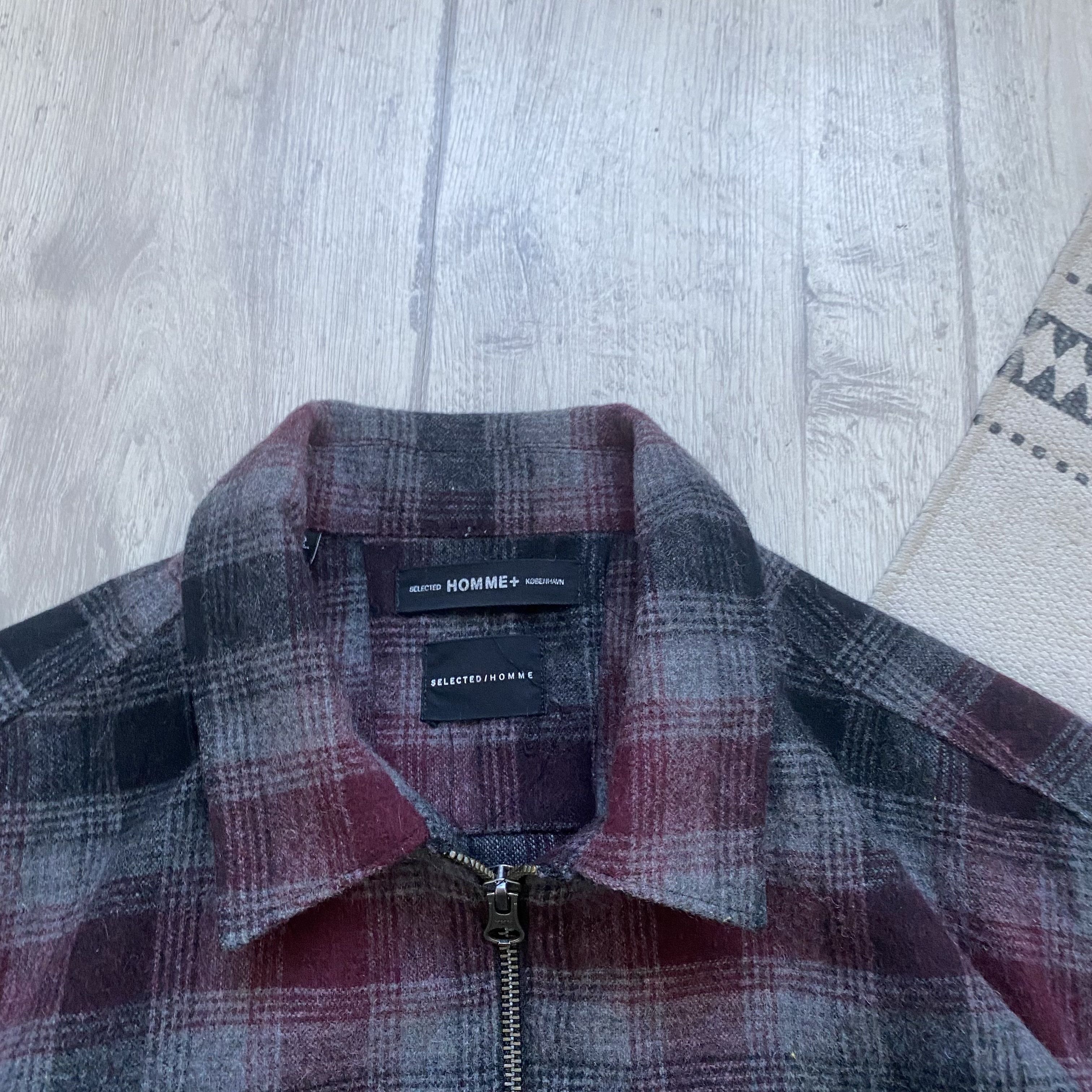 Han Kjobenhavn Selected homme x Han Kjobenhavn zip jacket wool ovreshirt Size US L / EU 52-54 / 3 - 4 Thumbnail