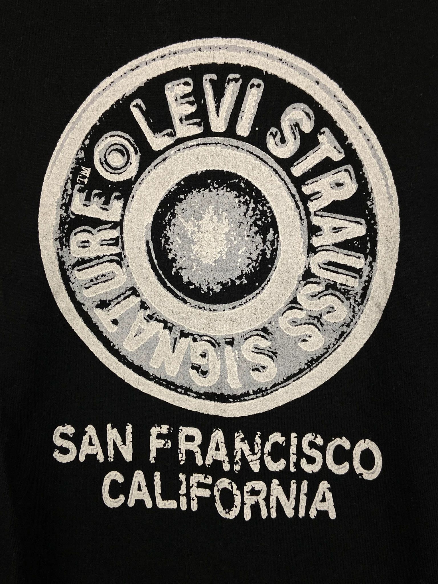 Levi's Levi’s Black T-Shirt M Vintage Streetwear Size US M / EU 48-50 / 2 - 2 Thumbnail