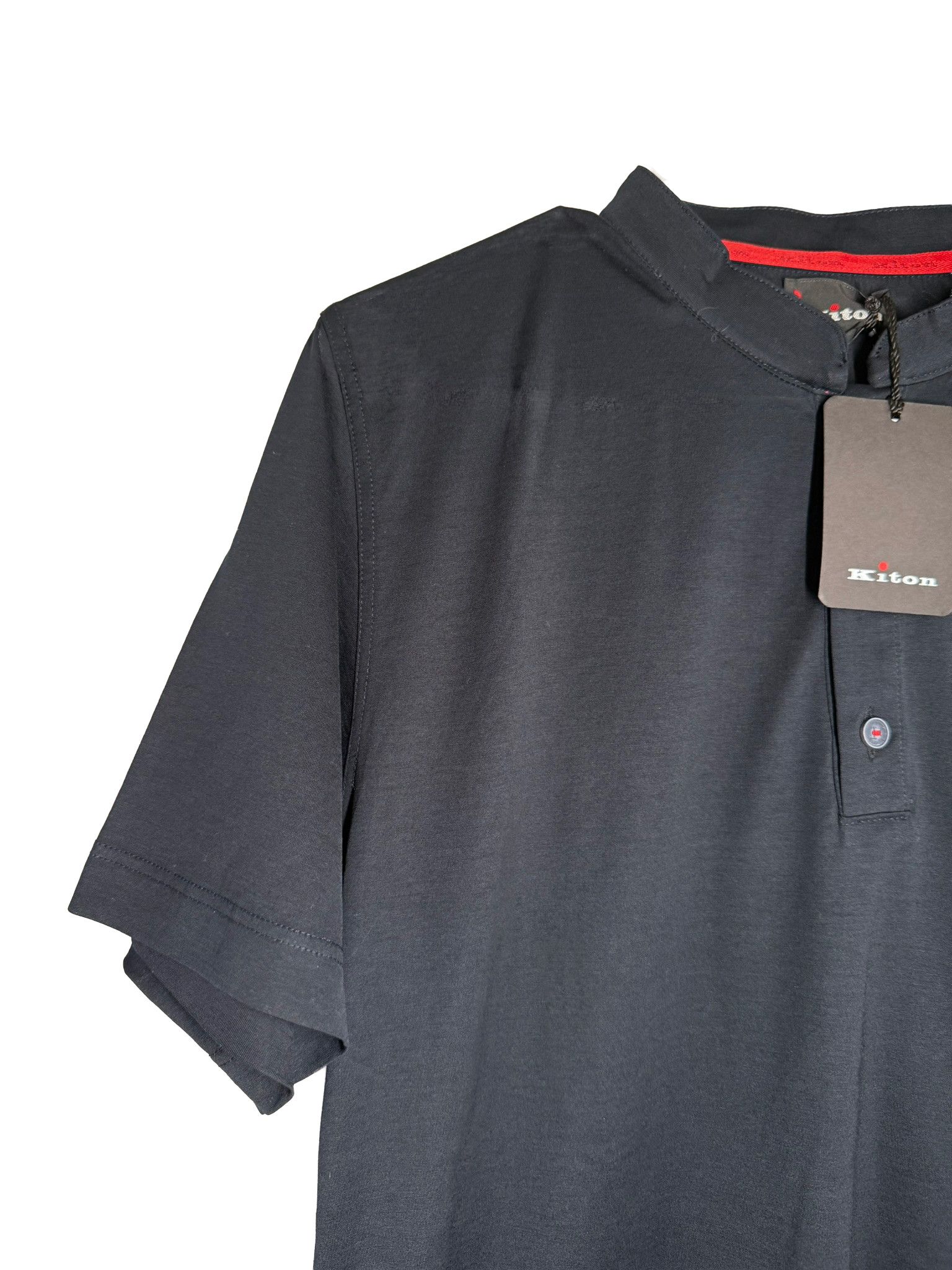 Kiton Kiton Italian Short Sleeve Shirt Size US S / EU 44-46 / 1 - 3 Thumbnail