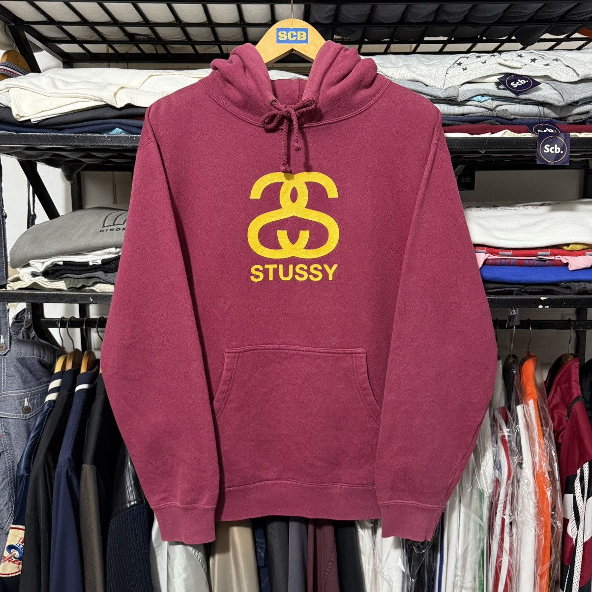 Stussy Vintage stussy logo hoodie Size US S / EU 44-46 / 1 - 1 Thumbnail