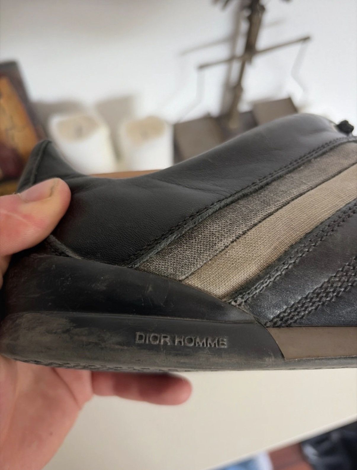 Dior 06 DIOR Kris Van Ashe Sneaker Size US 12 / EU 45 - 2 Thumbnail
