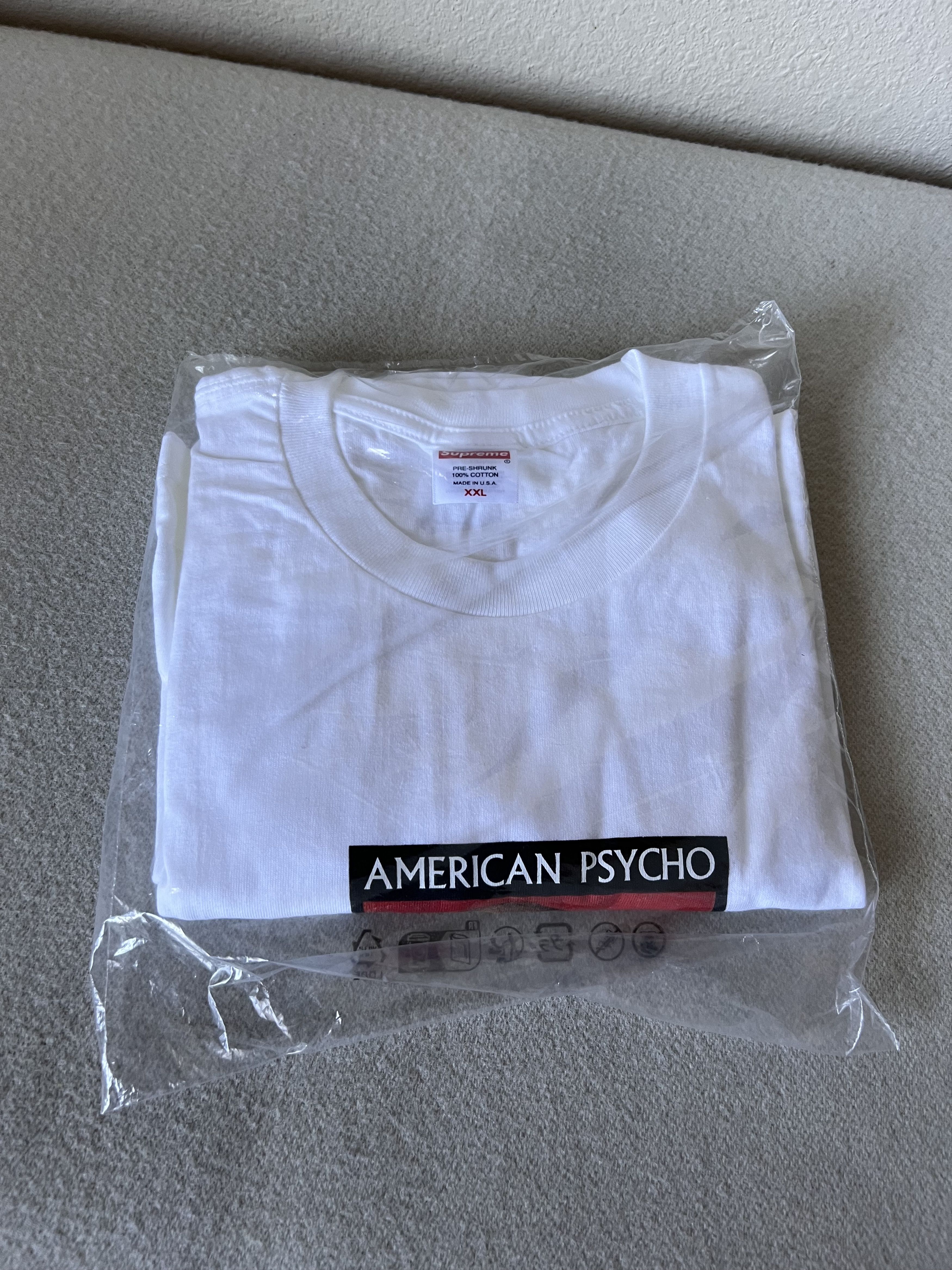 Supreme Supreme American Psycho Tee in White Size US XXL / EU 58 / 5 - 2 Thumbnail