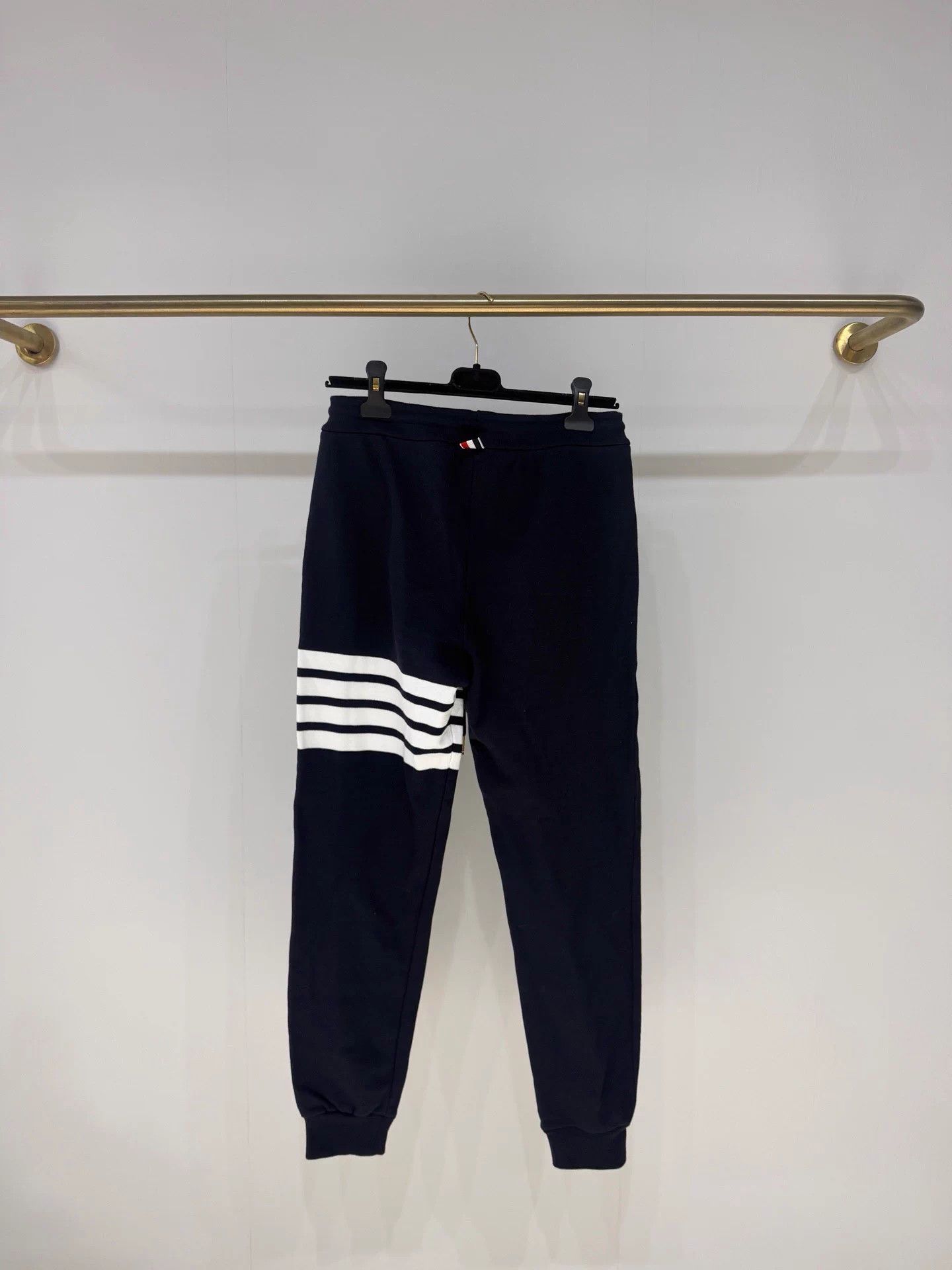 Thom Browne Thom Browne Classic Blue Track Pants 99 New 40 Size 28" / US 6 / IT 42 - 4 Thumbnail