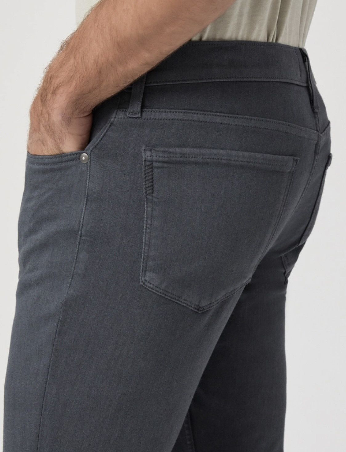 Paige Transcend Lennox 32” Slim Jean ‘Pewer Stone’ Size US 32 / EU 48 - 5 Thumbnail
