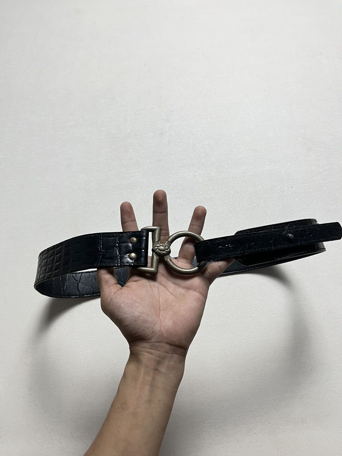 Japanese Brand Vintage wide belts Size ONE SIZE - 3 Thumbnail