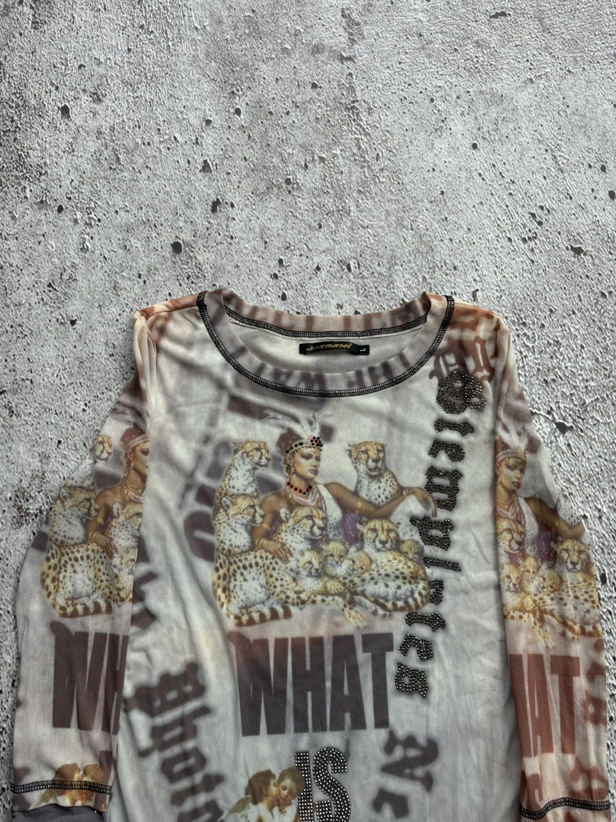 Hysteric Glamour Y2k Art Punk style Longsleeve Size M / US 6-8 / IT 42-44 - 5 Thumbnail