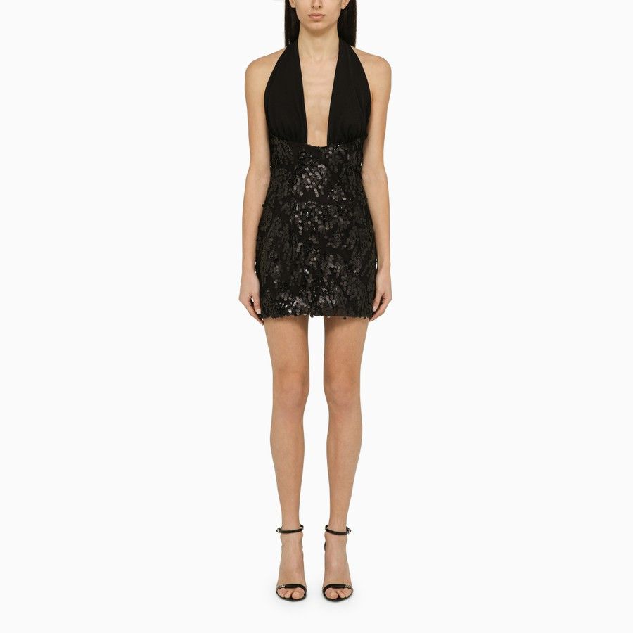 image of Rotate Birger Christensen O1D2Blof0124 Mini Dress In Black, Women's (Size Small)