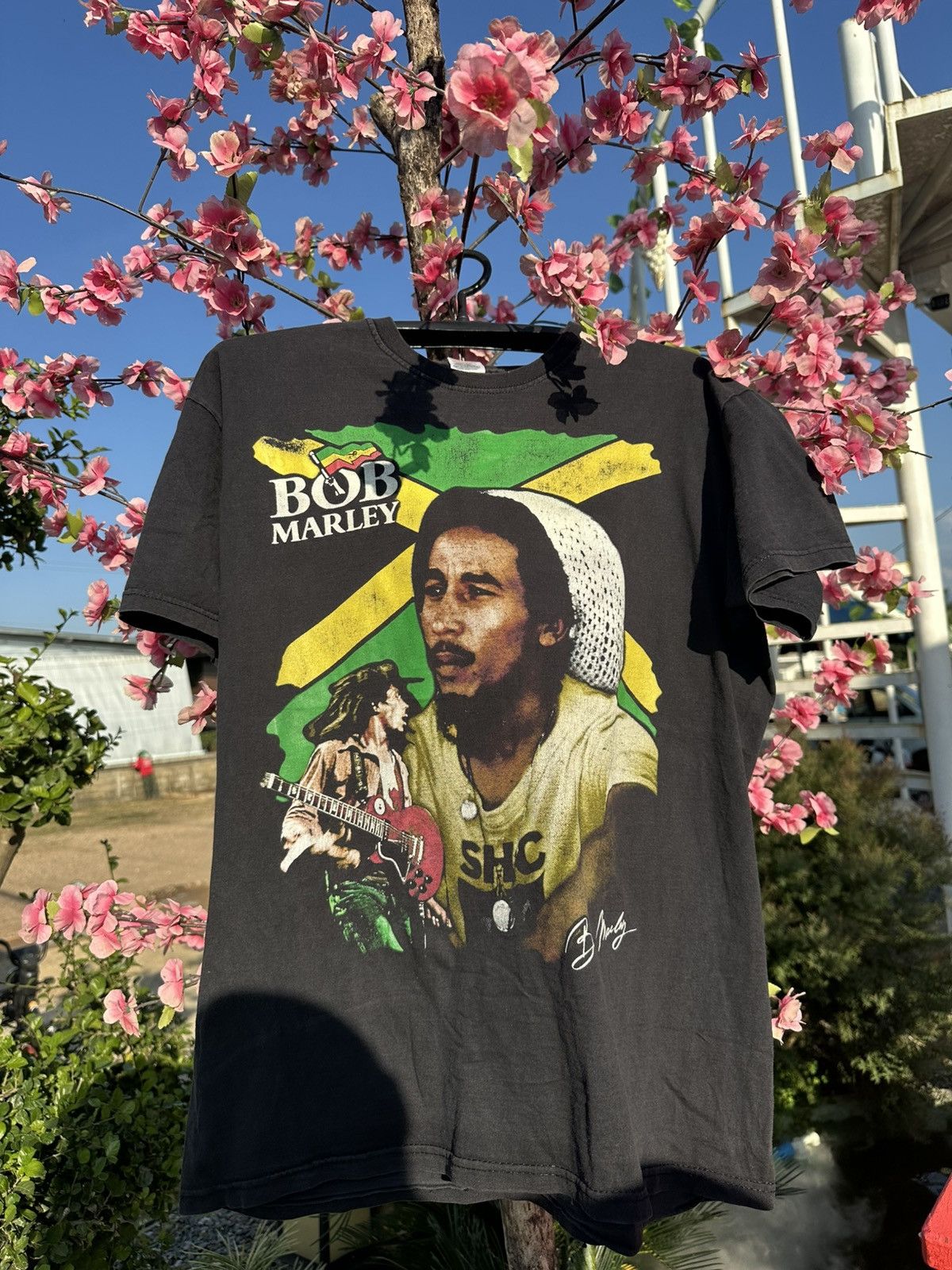 Bob Marley × Vintage ▪️ 𝐁𝐨𝐛 𝐦𝐚𝐫𝐥𝐞𝐲 Size US L / EU 52-54 / 3 - 1 Thumbnail