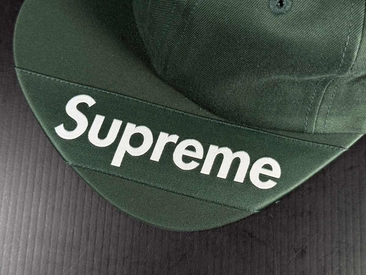 Supreme SUPREME SS18 VISOR BOX LOGO 6 PANEL D. GREEN HAT BRAND NEW Size ONE SIZE - 9 Thumbnail