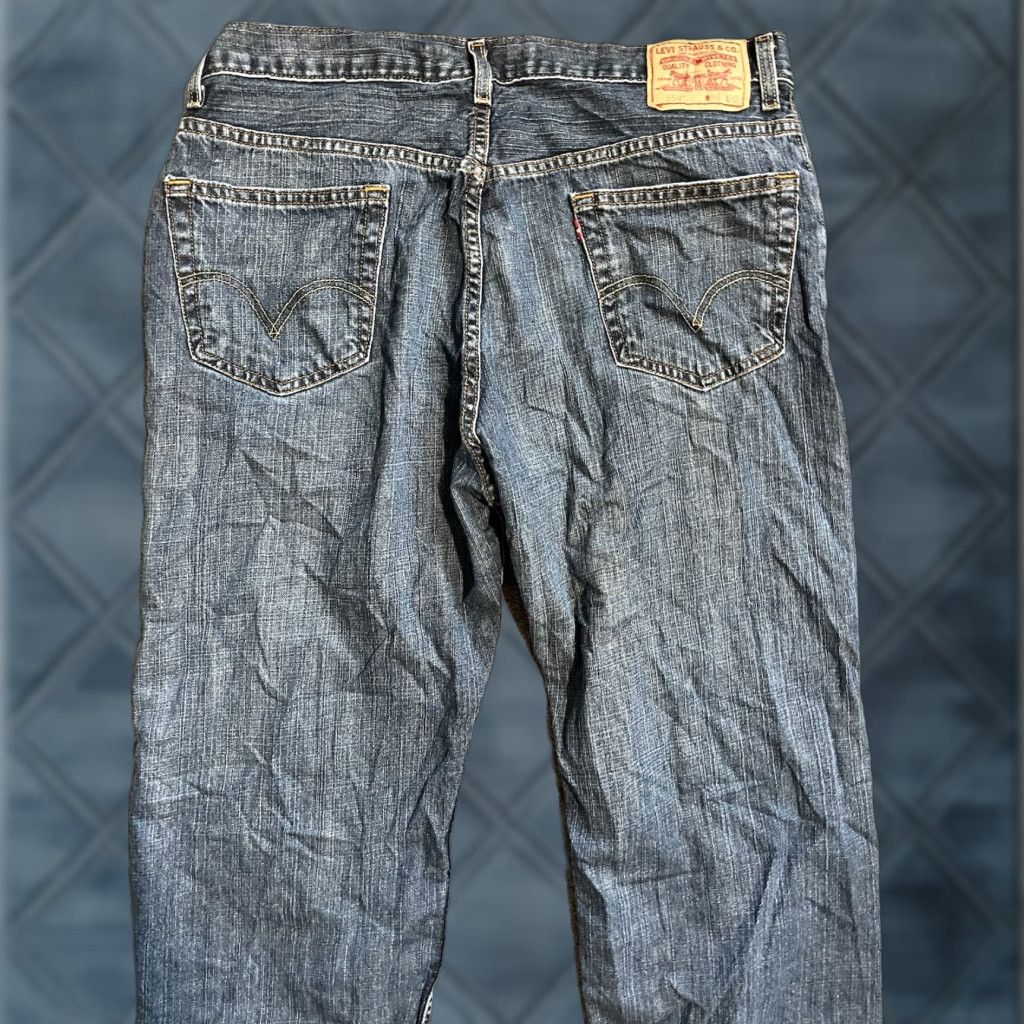 Levi's Levi's 559 Jeans Men Relaxed Fit Straight Denim Blue 36x30 Medium Wash - Zip Closure Cotton 559 Model Logo Zipper Vintage: No? Size US 36 / EU 52 - 1 Thumbnail