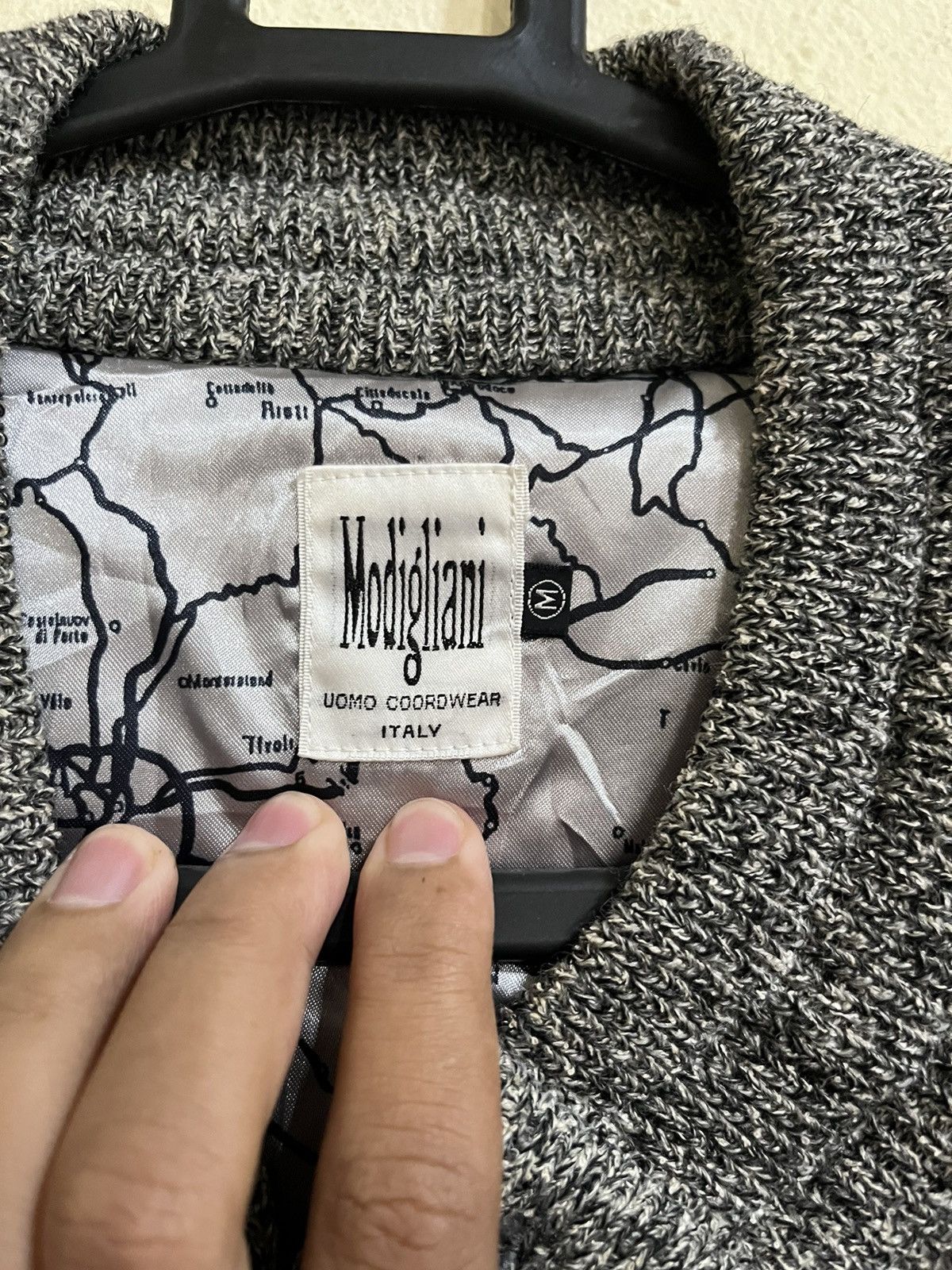 Japanese Brand × Vintage Vtg Modigliani Uomo Coordwear Italy Patchwork Design Size US M / EU 48-50 / 2 - 3 Thumbnail