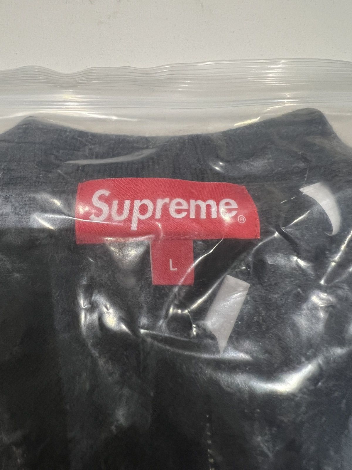 Supreme Supreme Faux Fur Zip Up Cardigan Black Large Size US L / EU 52-54 / 3 - 5 Thumbnail