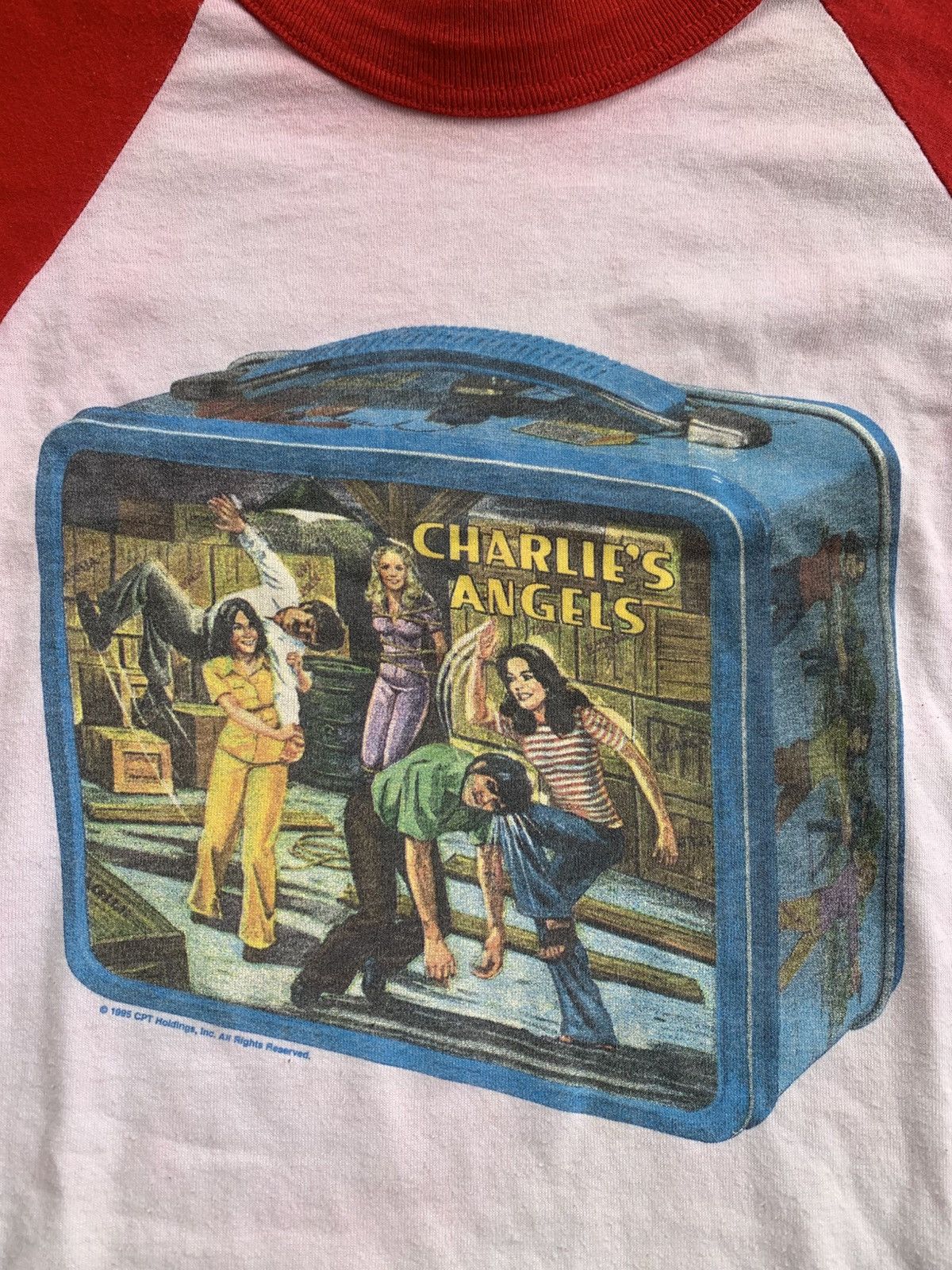 Vintage Rare Vintage Raglan Charlies Angels 1995 Size US L / EU 52-54 / 3 - 4 Thumbnail