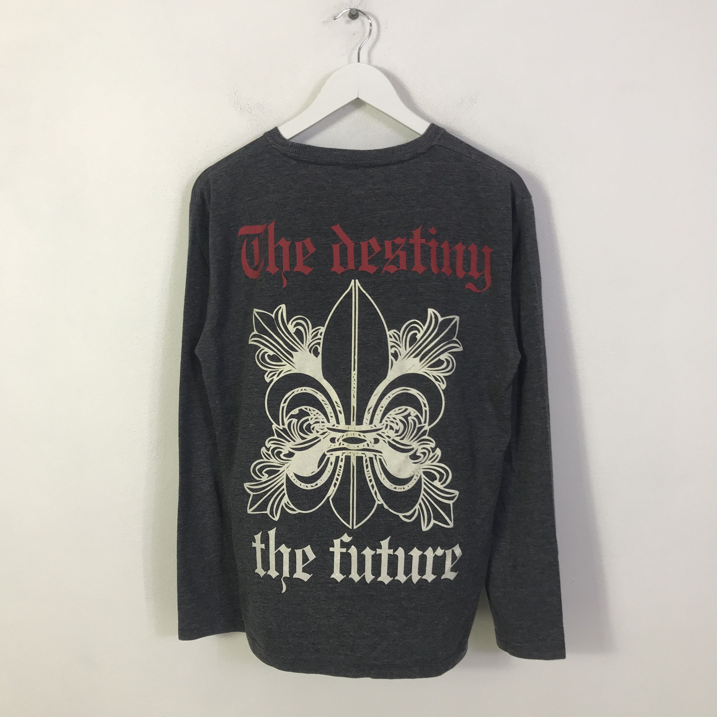 Japanese Brand Japan the destiny punk Japan Long Sleeve t-shirts K93B17 Size US L / EU 52-54 / 3 - 1 Thumbnail