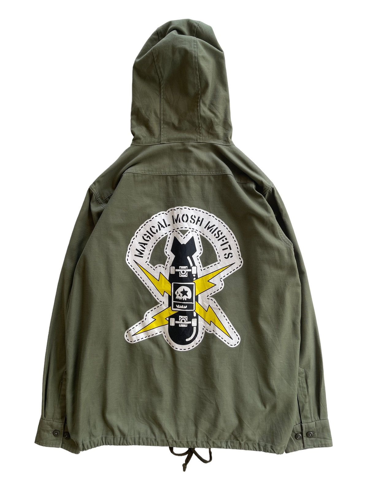 Japanese Brand MXMXM Magical Mosh Misfits Skates Hooded Jacket Size US L / EU 52-54 / 3 - 2 Thumbnail