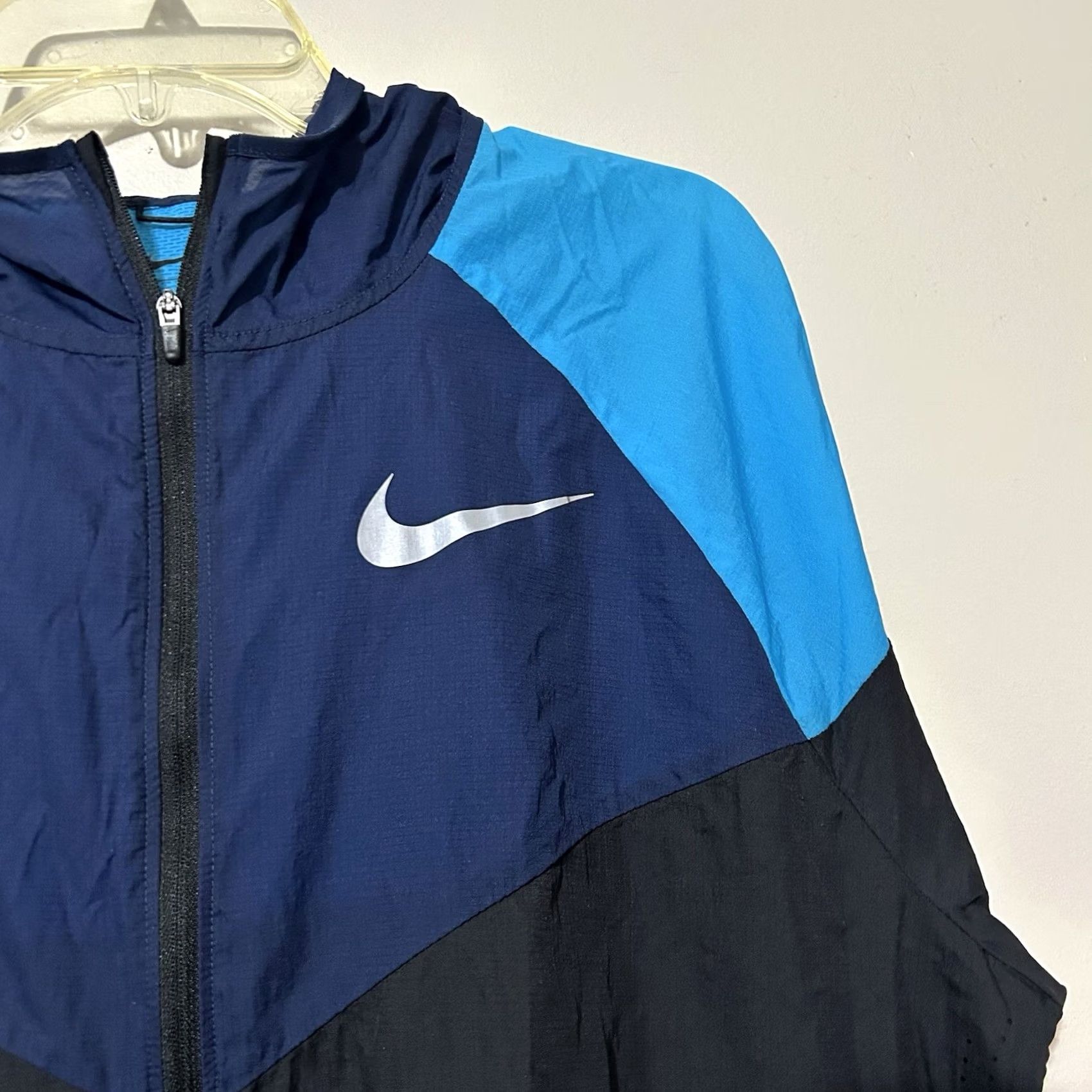 Nike Nike Windrunner Jacket Mens L Full Zip Windbreaker Blue Size US L / EU 52-54 / 3 - 3 Thumbnail