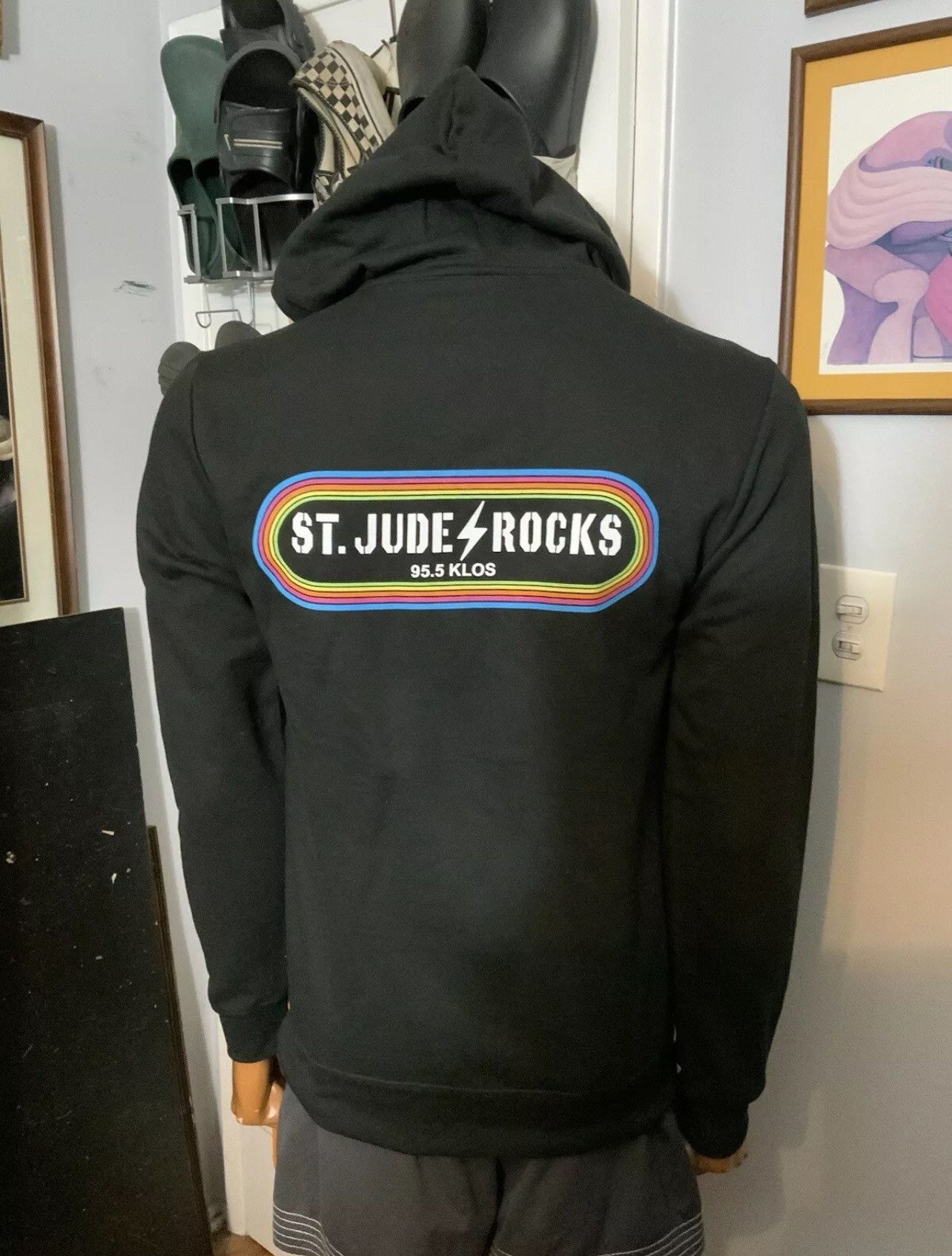 Other KLOS 95.5 FM Los Angeles Radio Station St. Jude Zip Hoodie Size US S / EU 44-46 / 1 - 8 Thumbnail