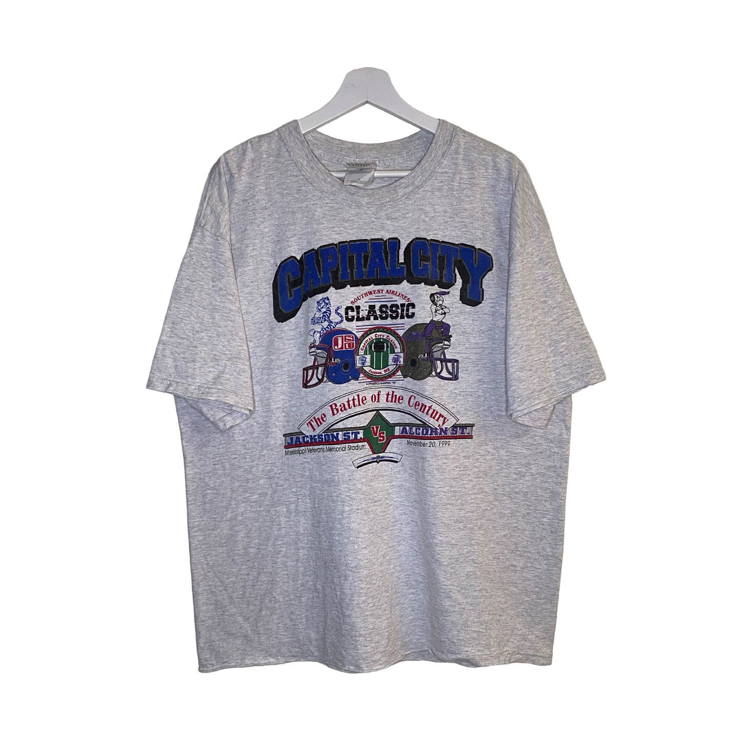 Vintage Vintage 1999 Southwest Airlines Capital City Classic Tee Size US XXL / EU 58 / 5 - 1 Thumbnail